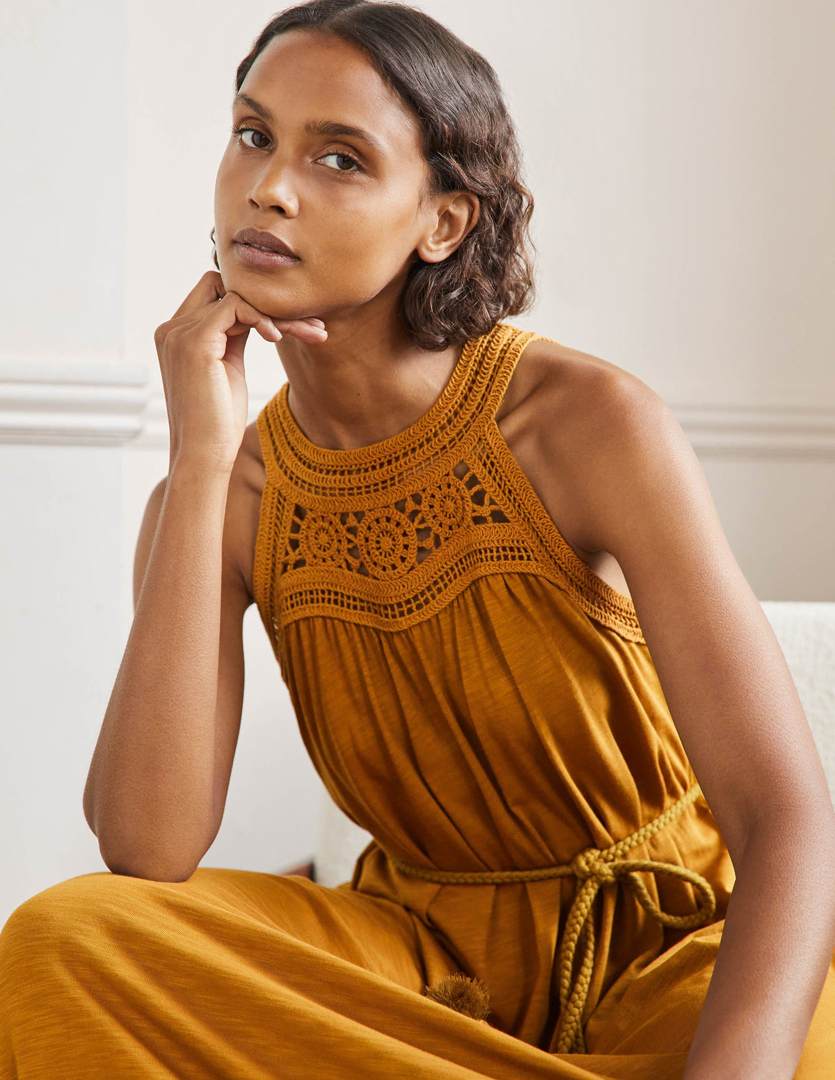 Anais Jersey-Midikleid-Weihrauch - Image 5