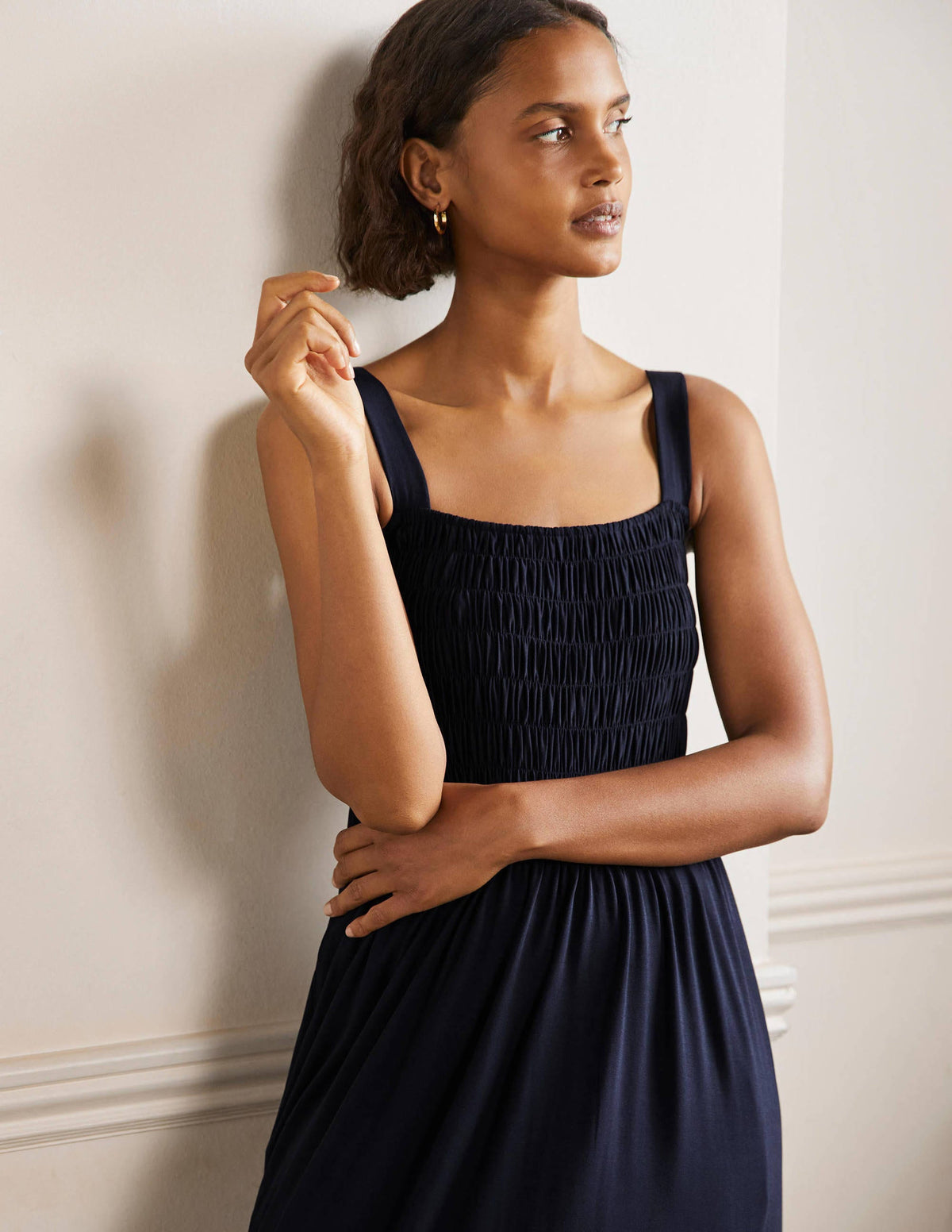 Peggy Jersey-Maxikleid-Marineblau-5