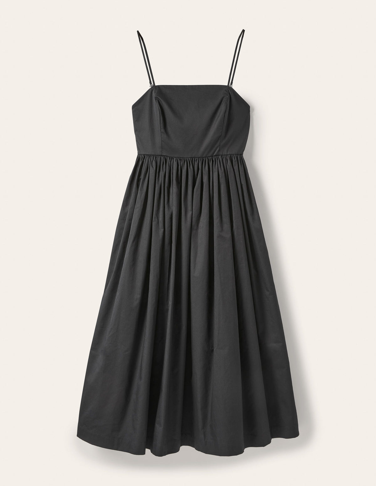 Emily Trägerloses Midikleid-Schwarz - Image 7