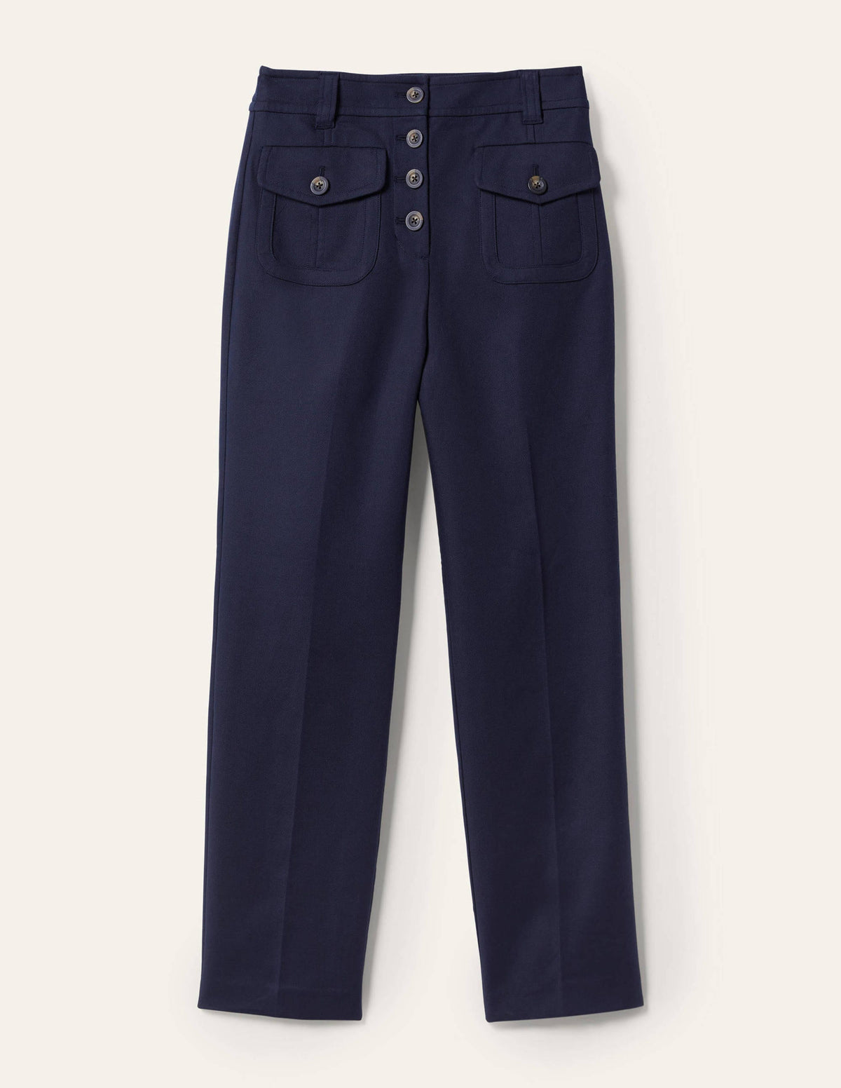 Carrie Hoch geschnittene Hose-Marineblau - Image 5