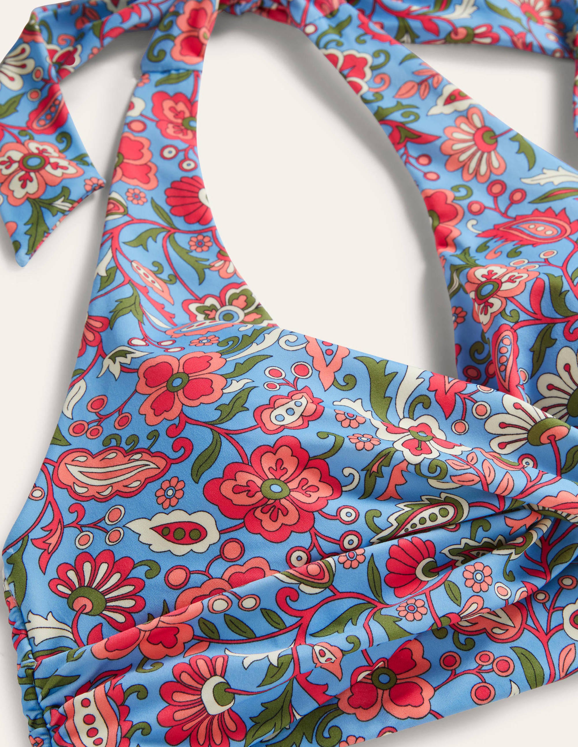 Levanzo Neckholder-Bikinioberteil-Graublau, Orientalisches Paradies - Image 5