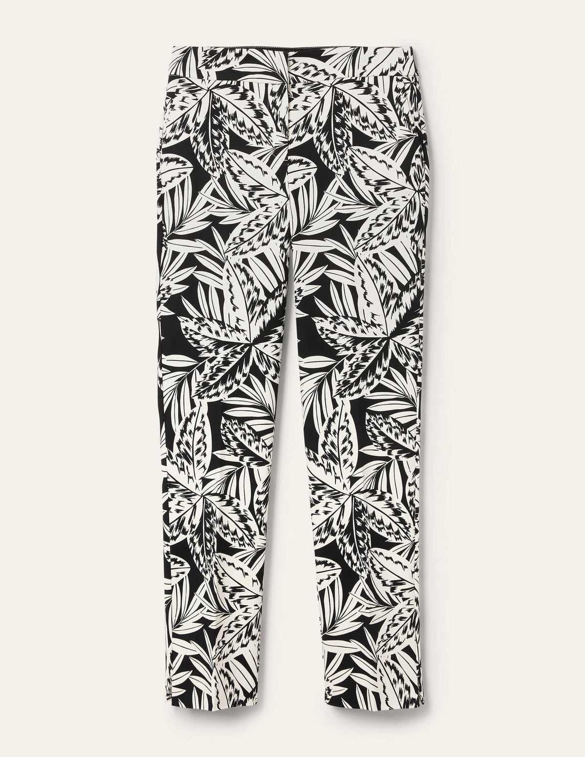 Richmond 7/8-Hose-Schwarz, Exotische Blätter - Image 5