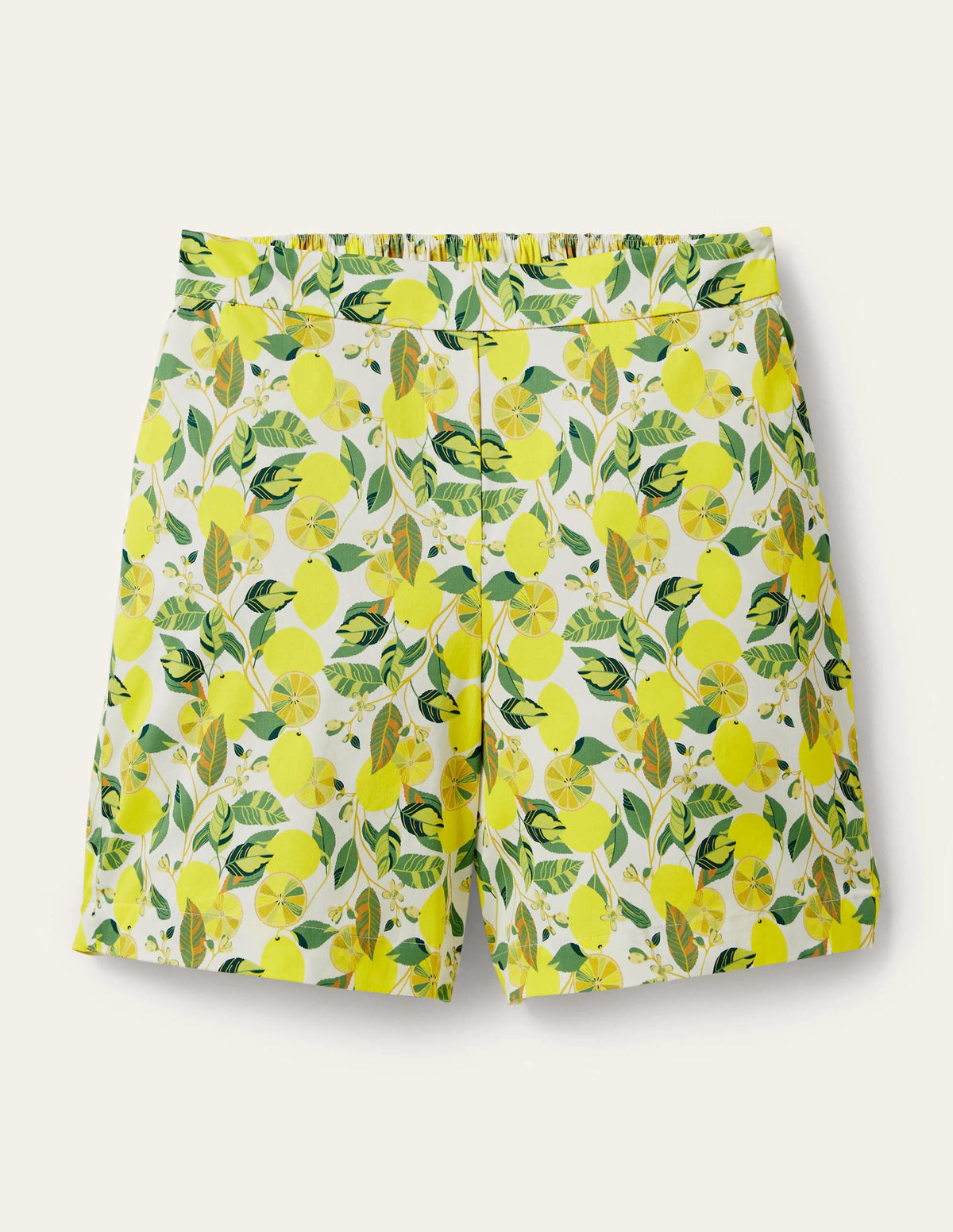 Danby Shorts zum Hineinschlüpfen-Naturweiß, Zitronenranke - Image 6