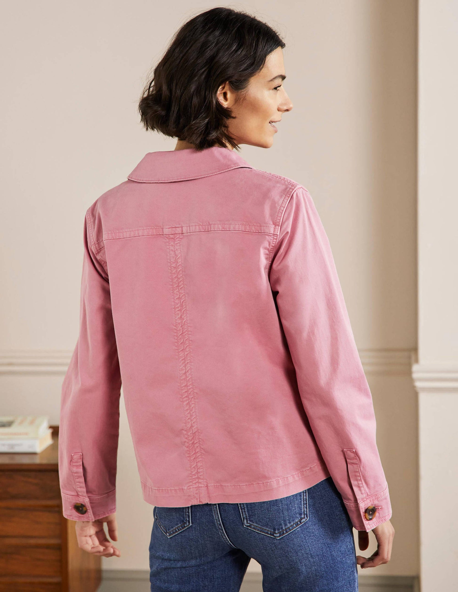 Robuste Jacke mit aufgesetzten Taschen-Kirsch-Smoothie-3