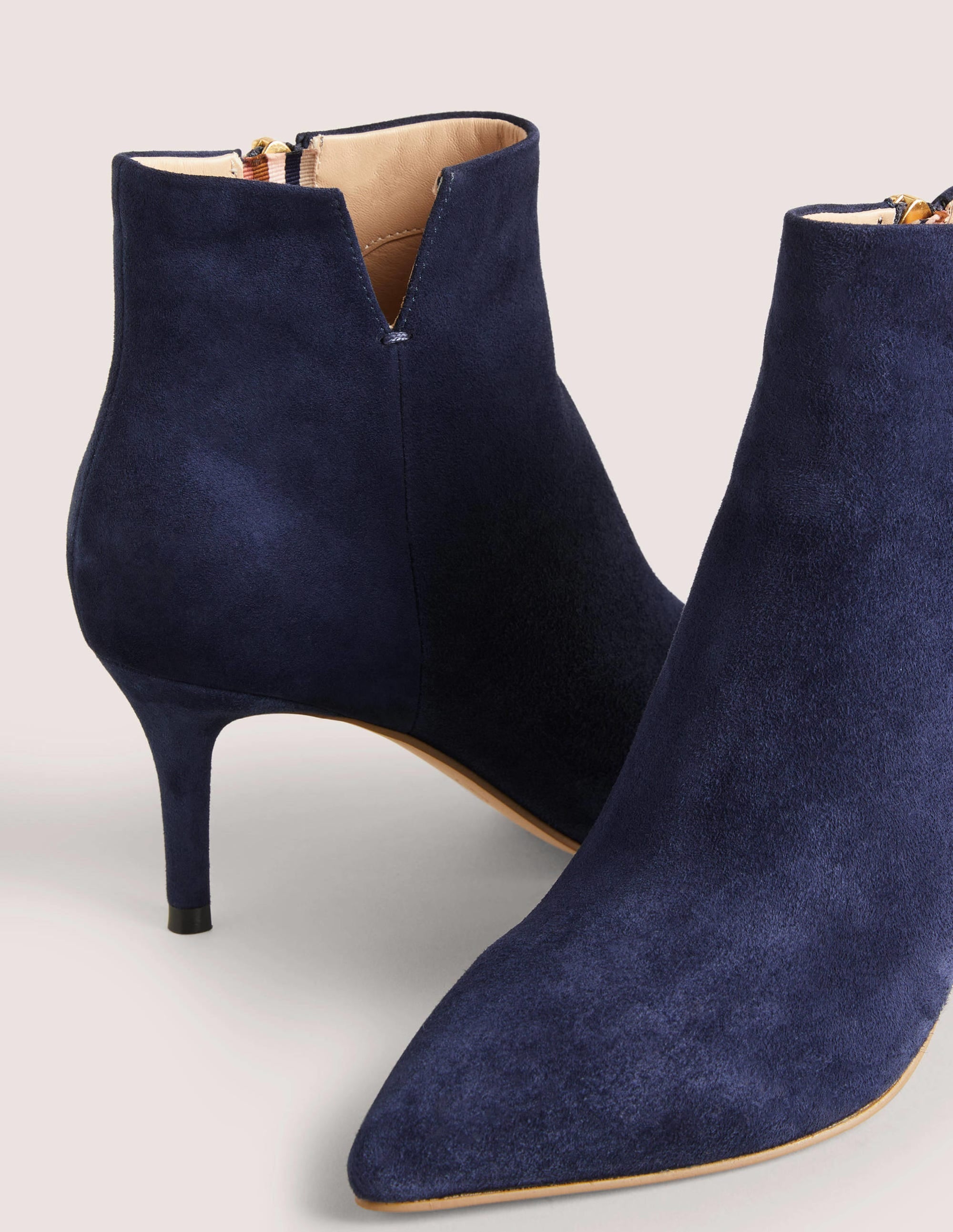 Wildlederstiefeletten-Marineblau - Image 3