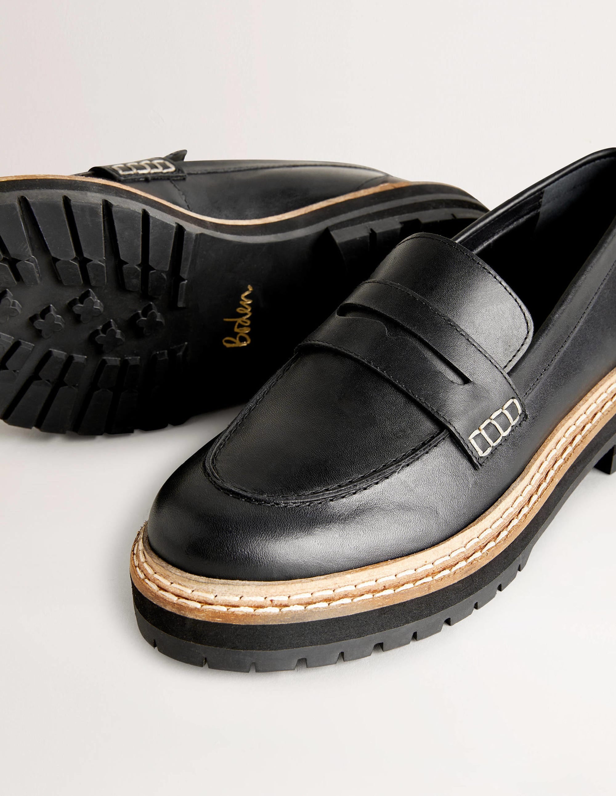 Chunky Loafers-Black - Image 3