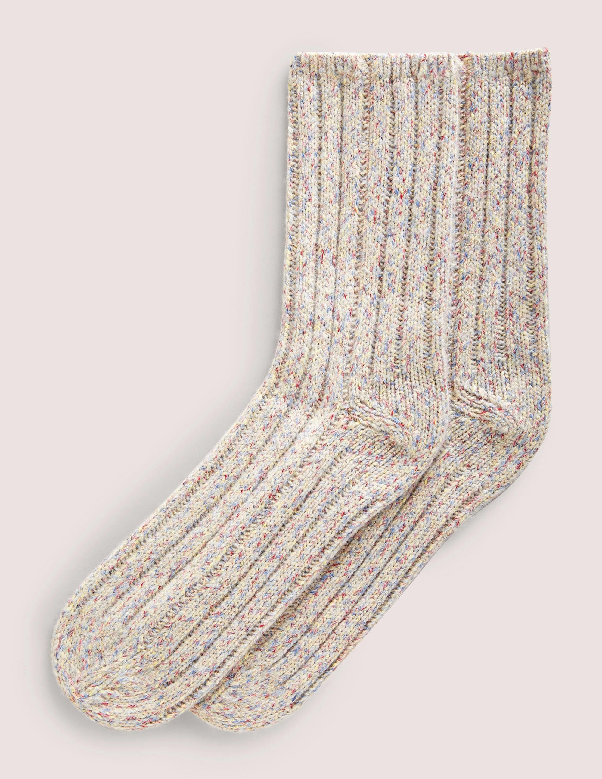 Glitzernde Bettsocken aus Strick-Bunt - Image 1