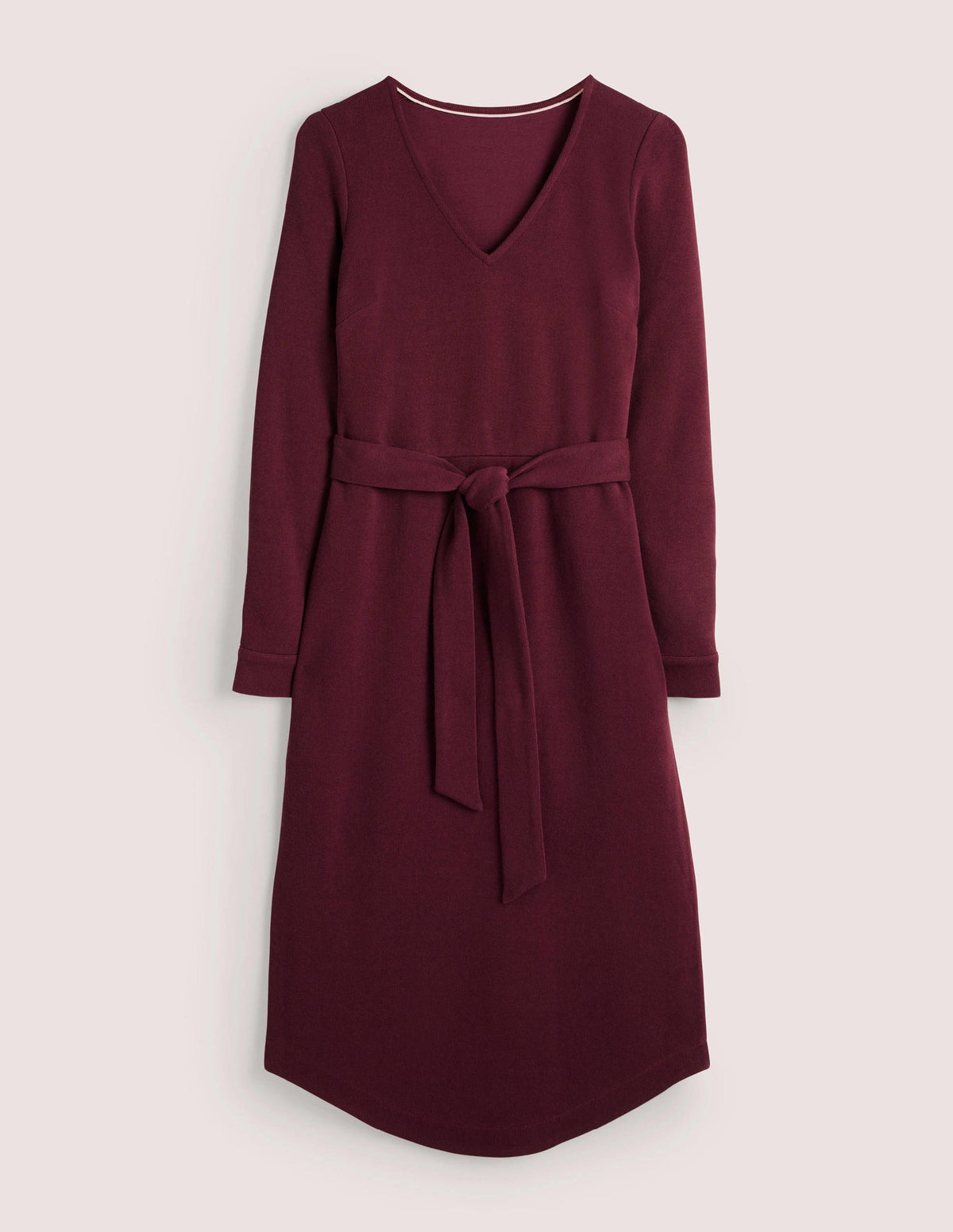 Robe colonne longueur midi en jersey-Vin chaud - Image 5