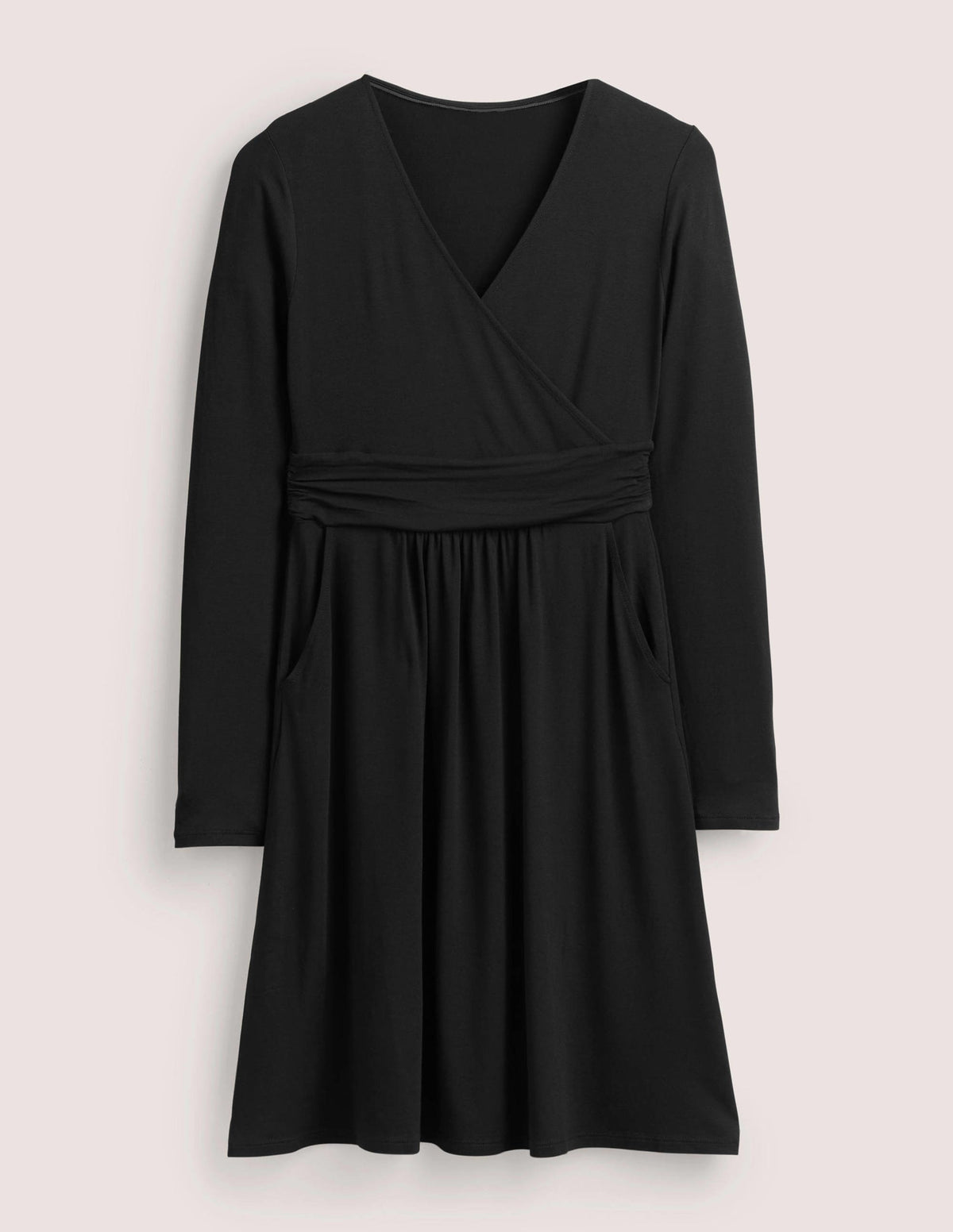 Layla Jerseykleid-Schwarz-6