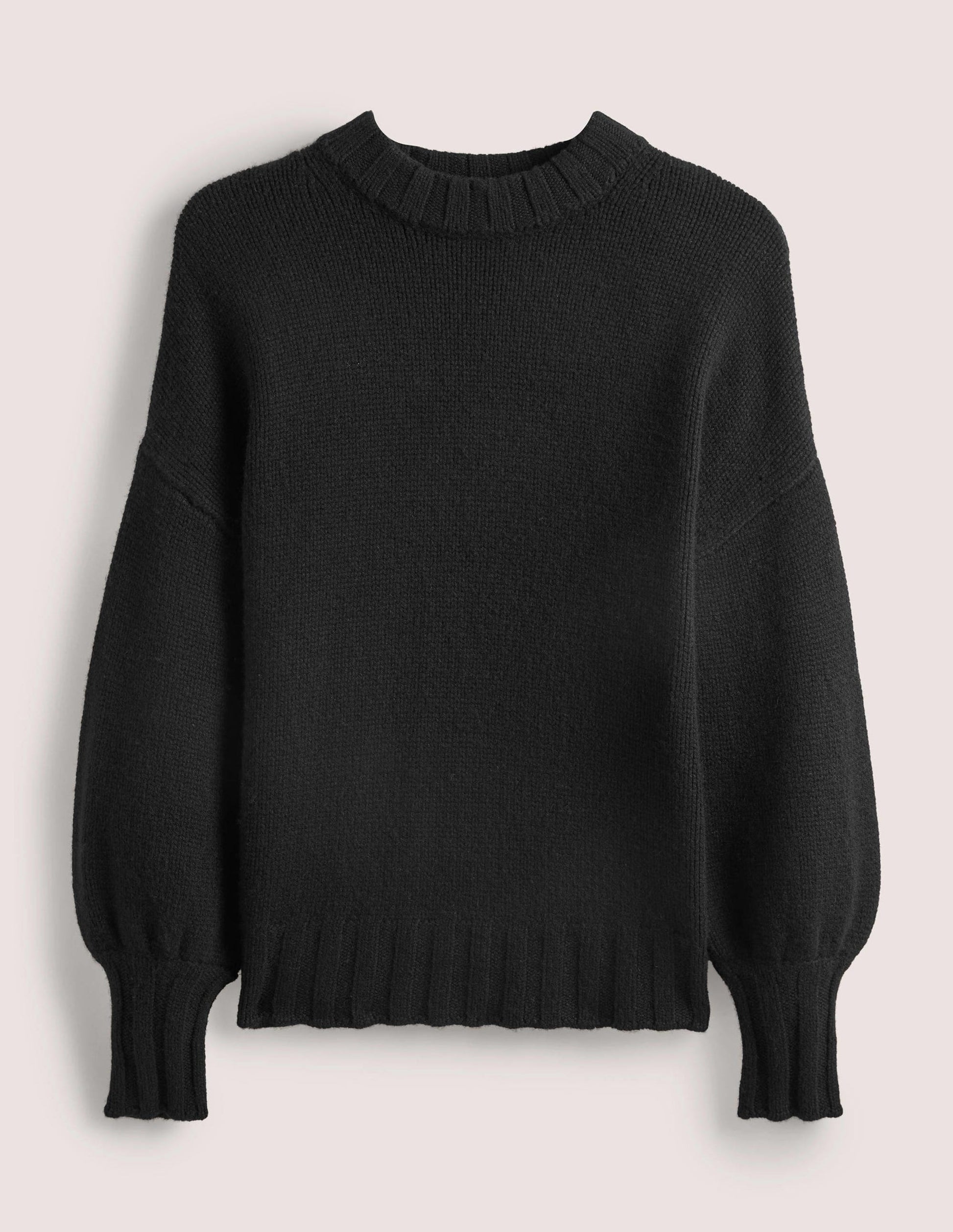 Grobstrickpullover aus Kaschmir-Schwarz-6