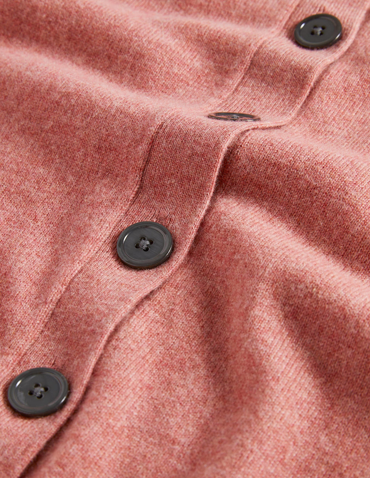 Cardigan en cachemire-Rouge ancien chiné - Image 6