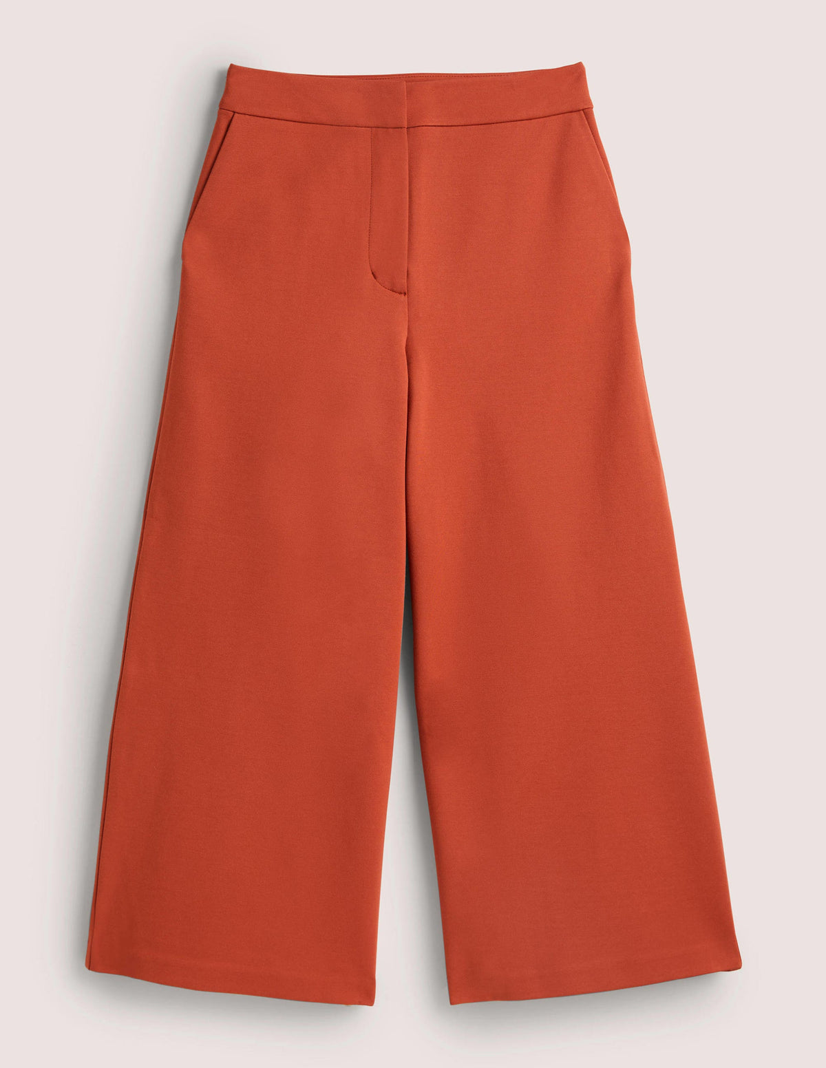 Jersey-Culotte mit weitem Bein-Chiliölrot - Image 5