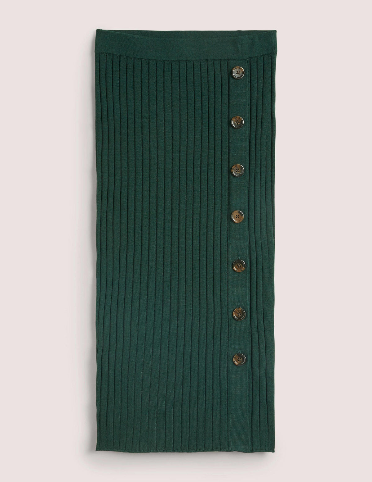 Knitted Column Skirt-Kohlschwarz-5