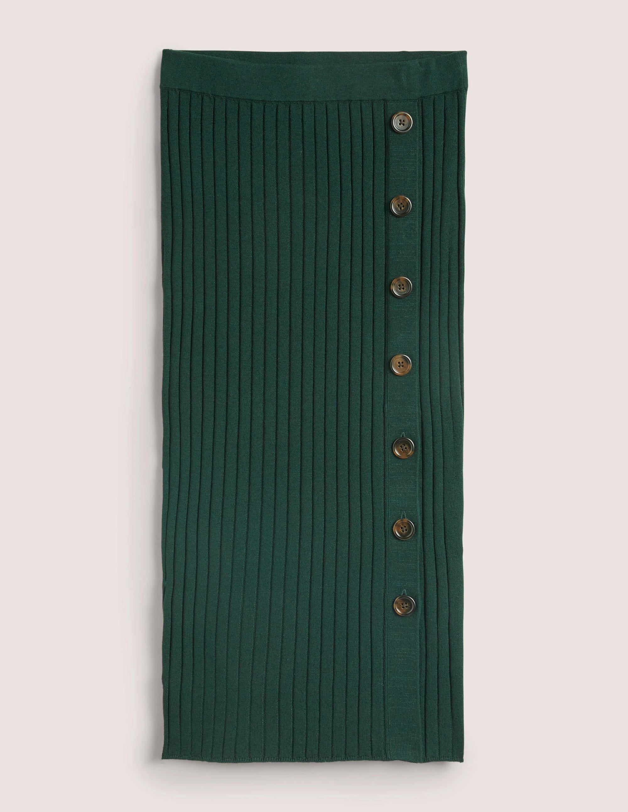 Knitted Column Skirt-Kohlschwarz - Image 5