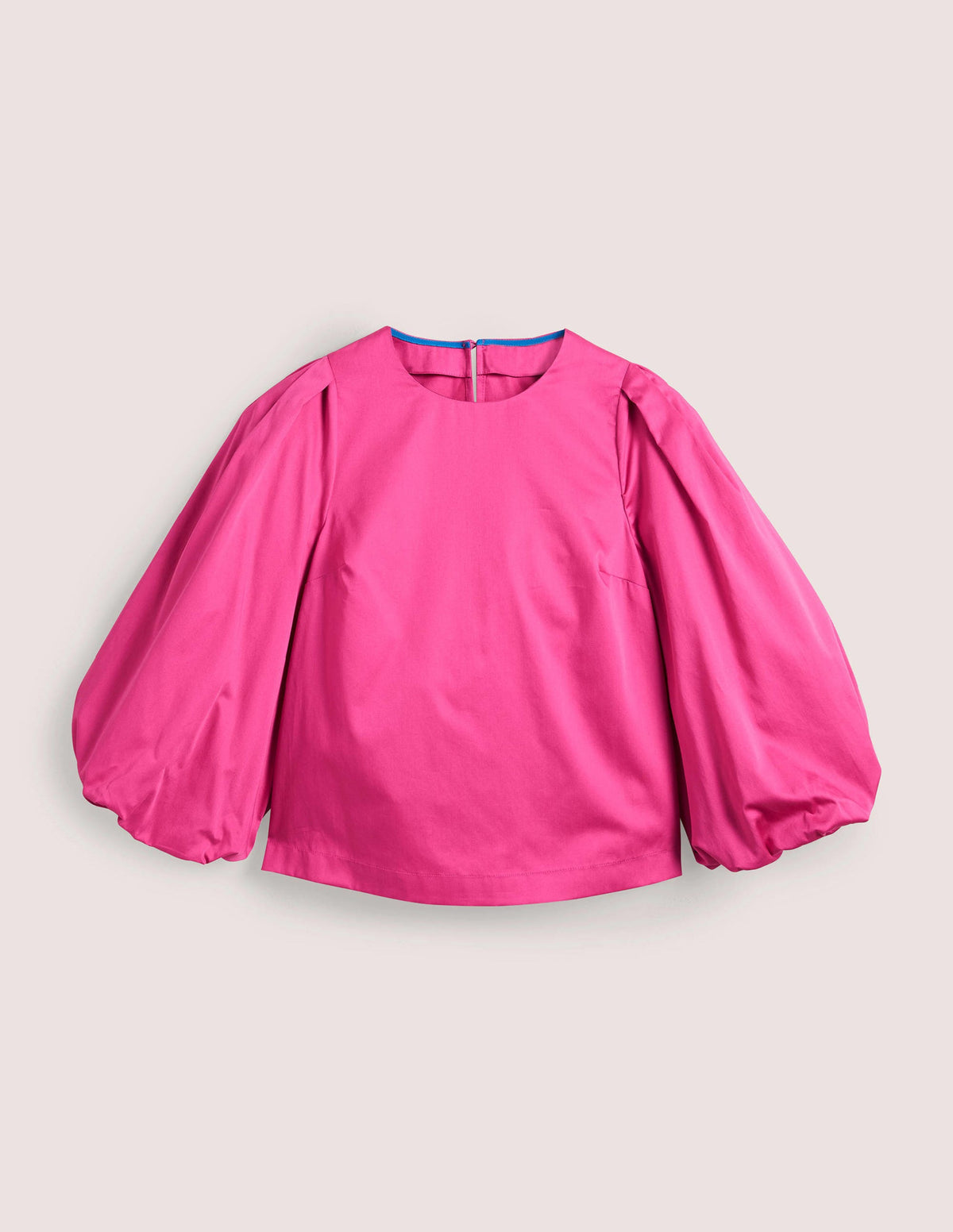 Baumwolloberteil mit Puffärmeln-Wassermelonenrosa - Image 7