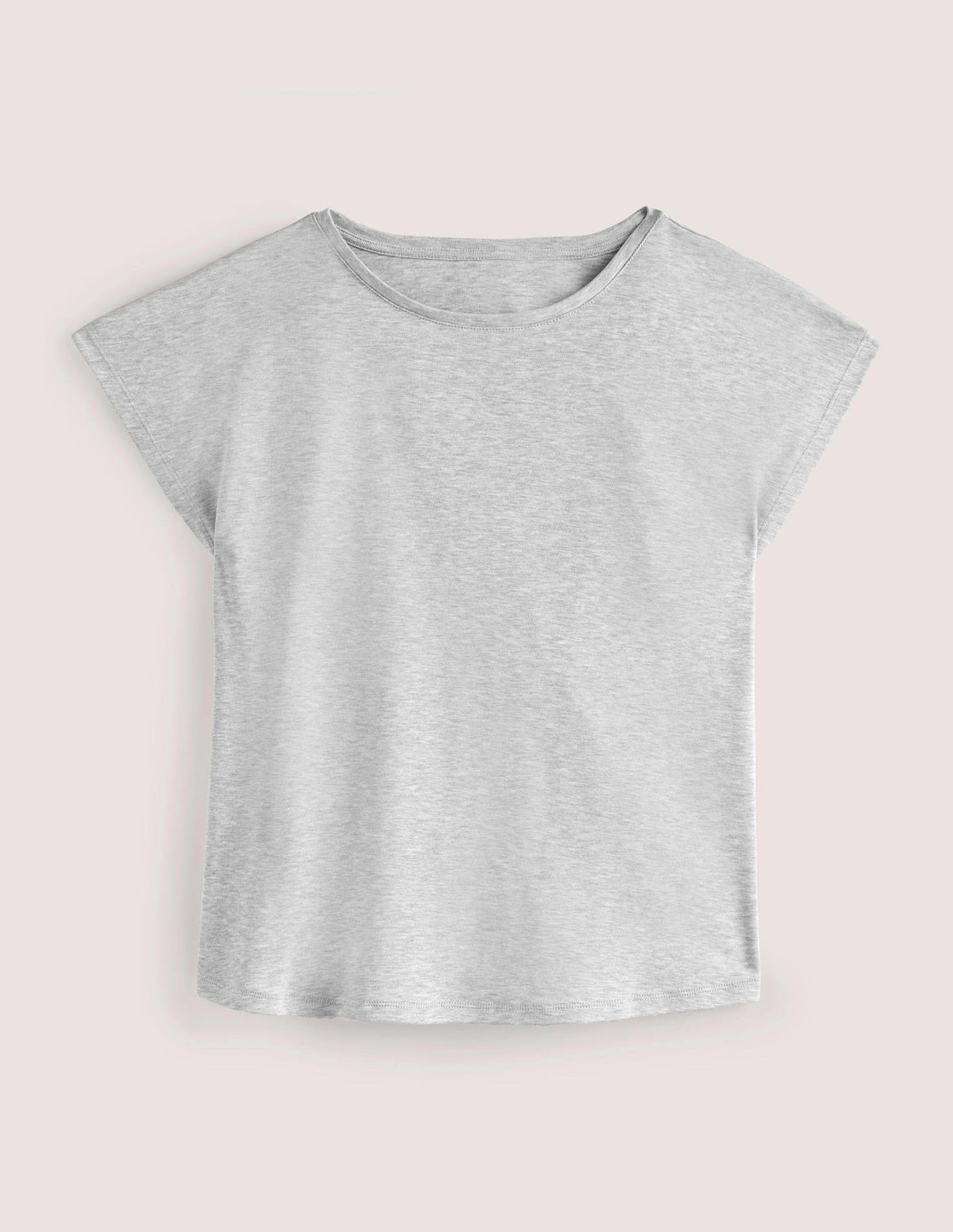 Soft Touch Sleeveless Top-Grey Marl-5