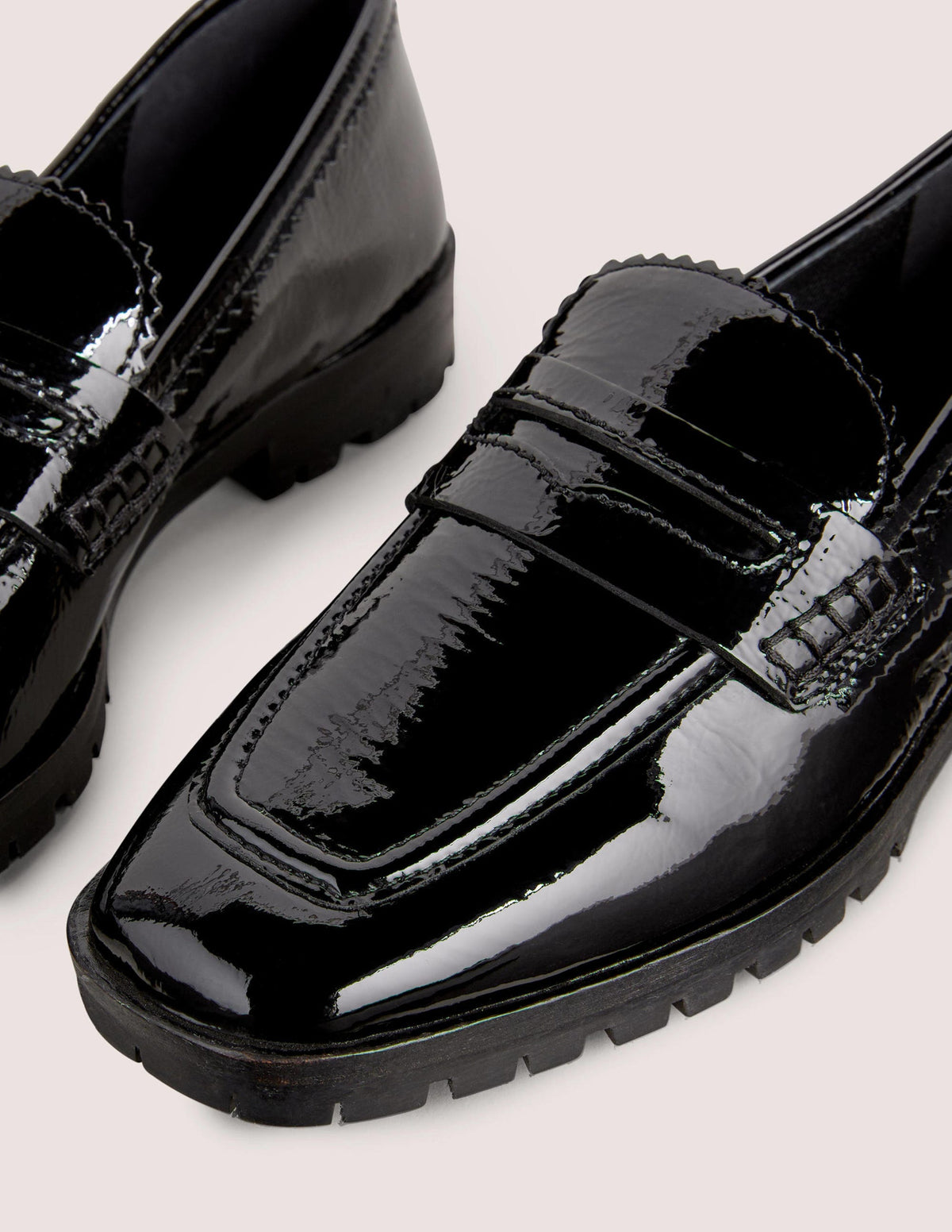 Lackleder-Loafer-Schwarz - Image 3