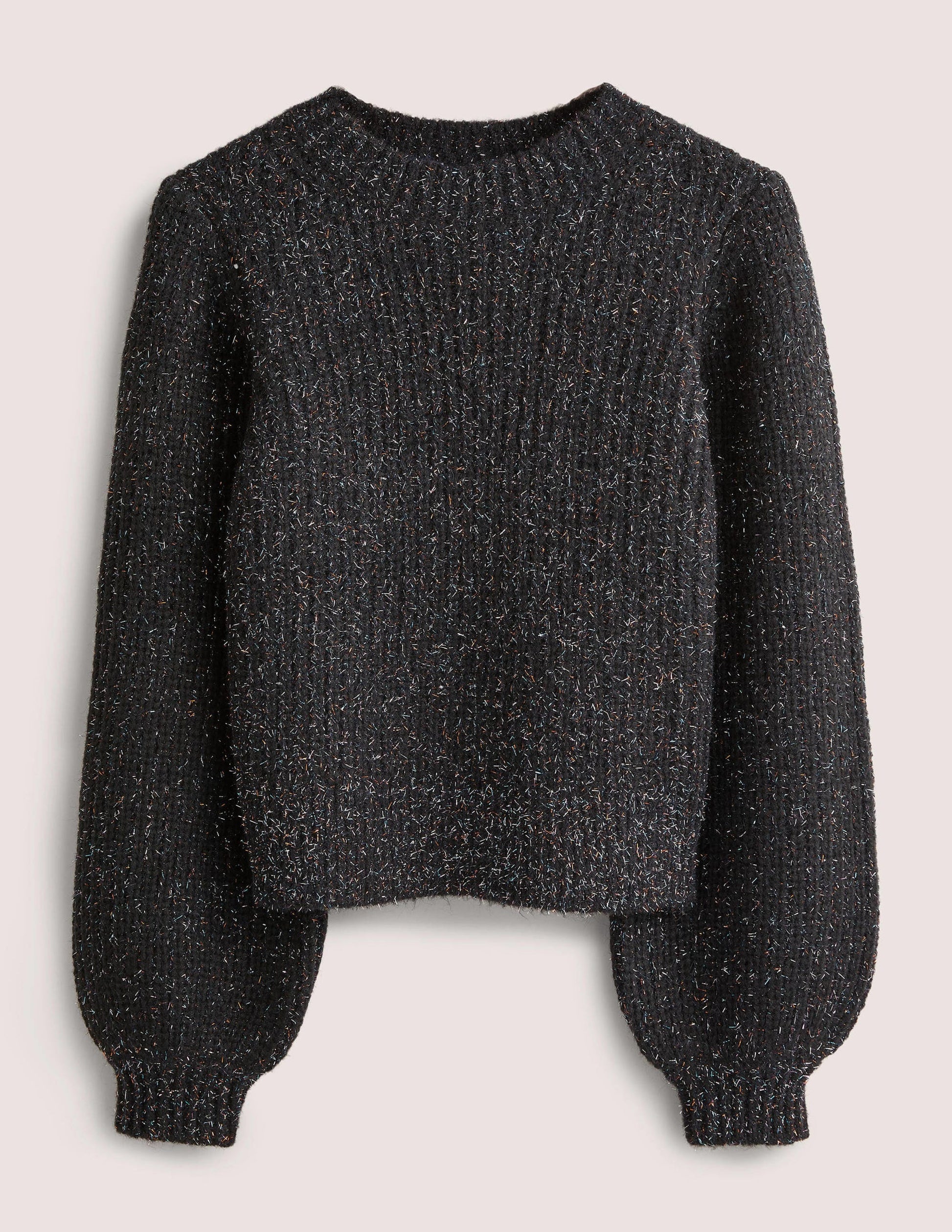 Pull côtelé épais-Étincelle noire-7
