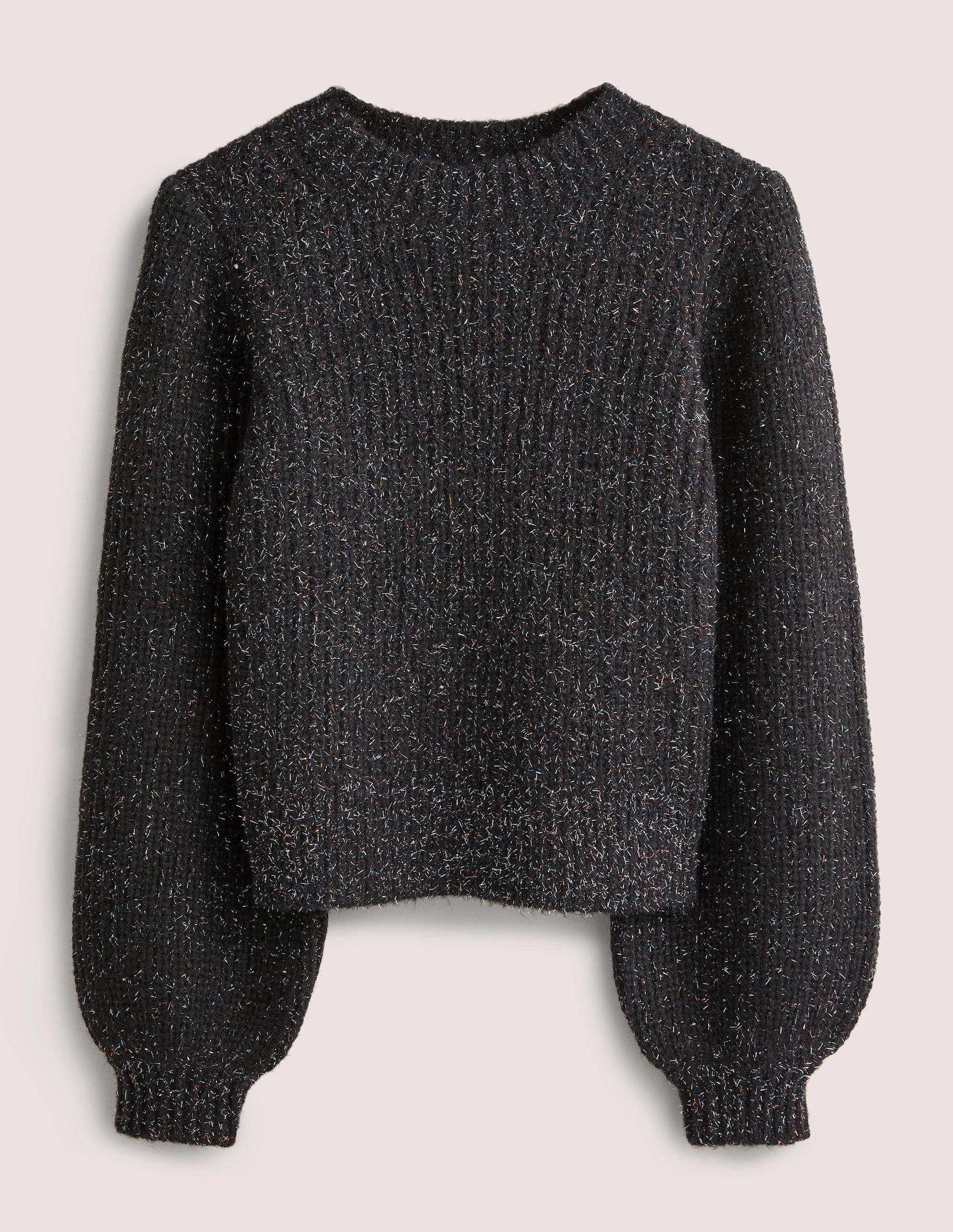 Pull côtelé épais-Étincelle noire - Image 7