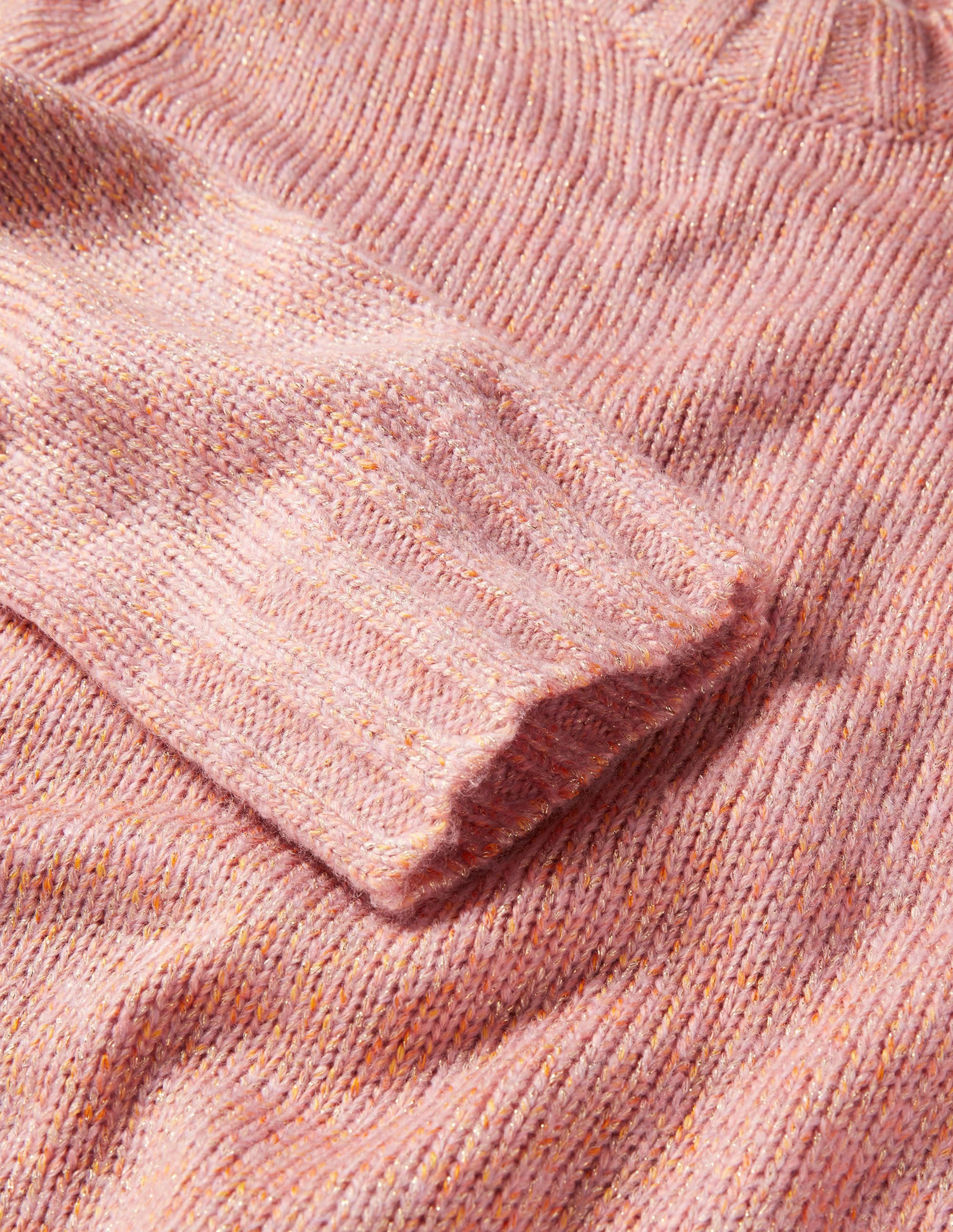 Gesprenkelter flauschiger Pullover-Eisrosa - Image 7