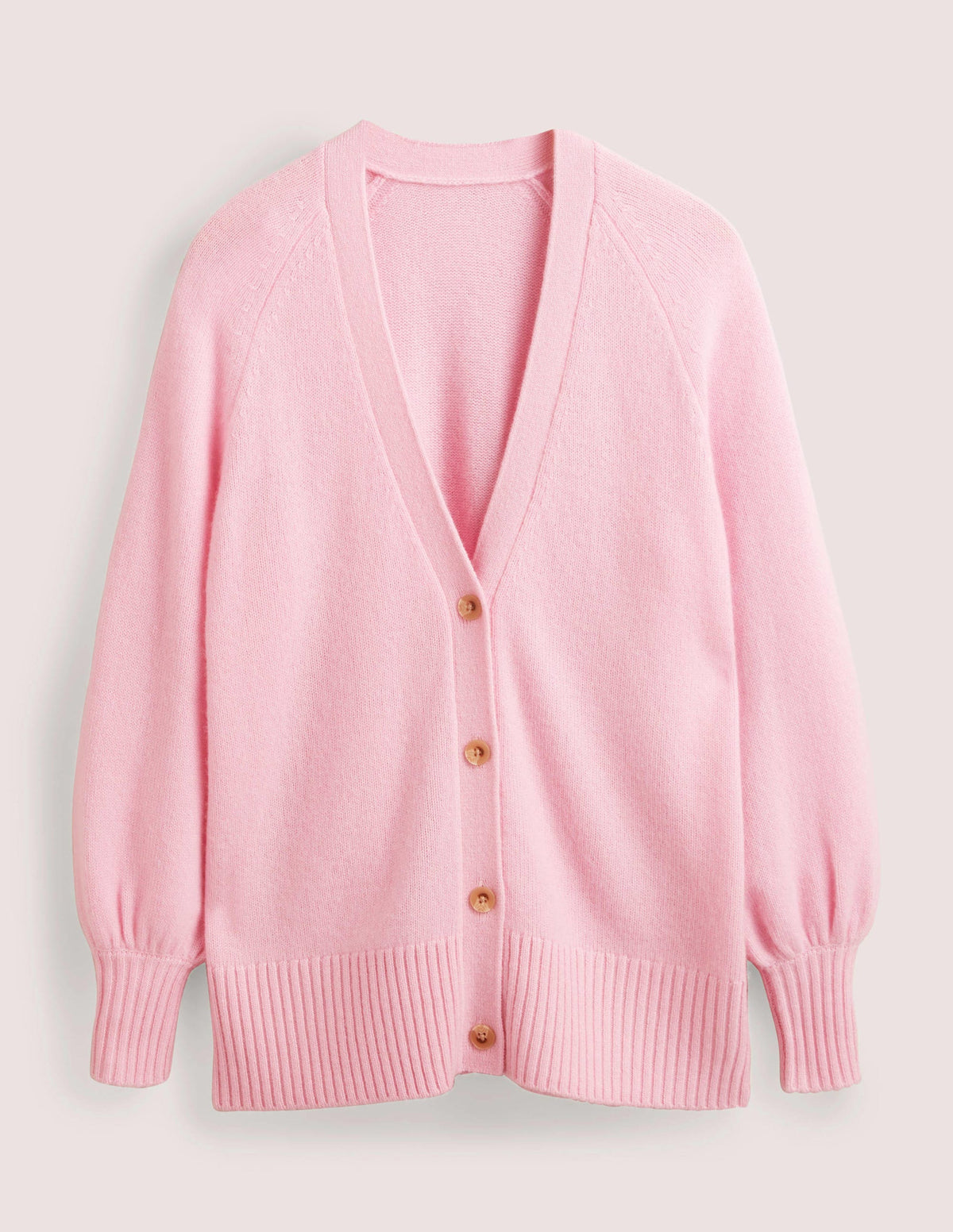 Langer Kaschmircardigan-Cameo-Rosa - Image 6