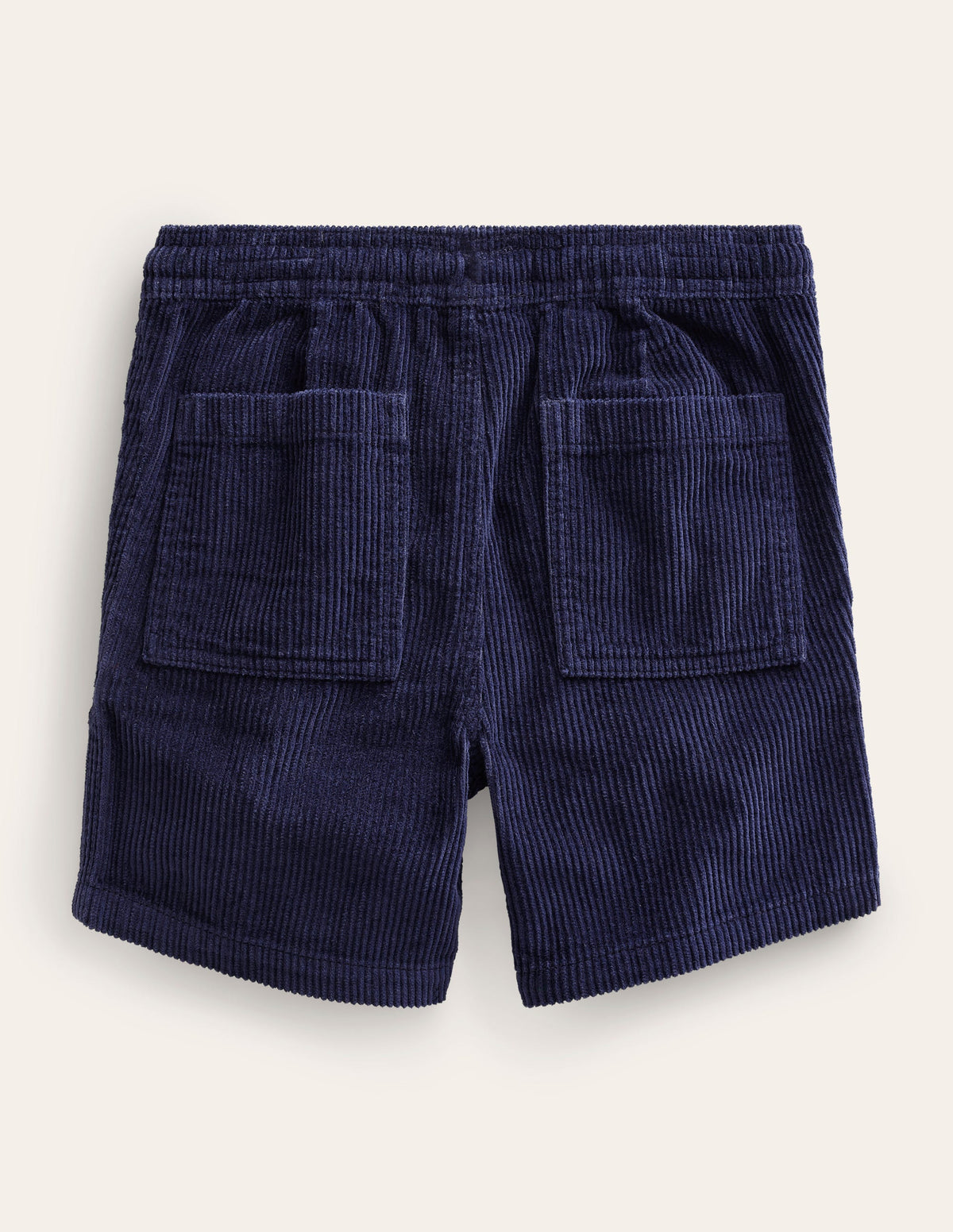 Cord Shorts-Schuluniform-Marineblau-2