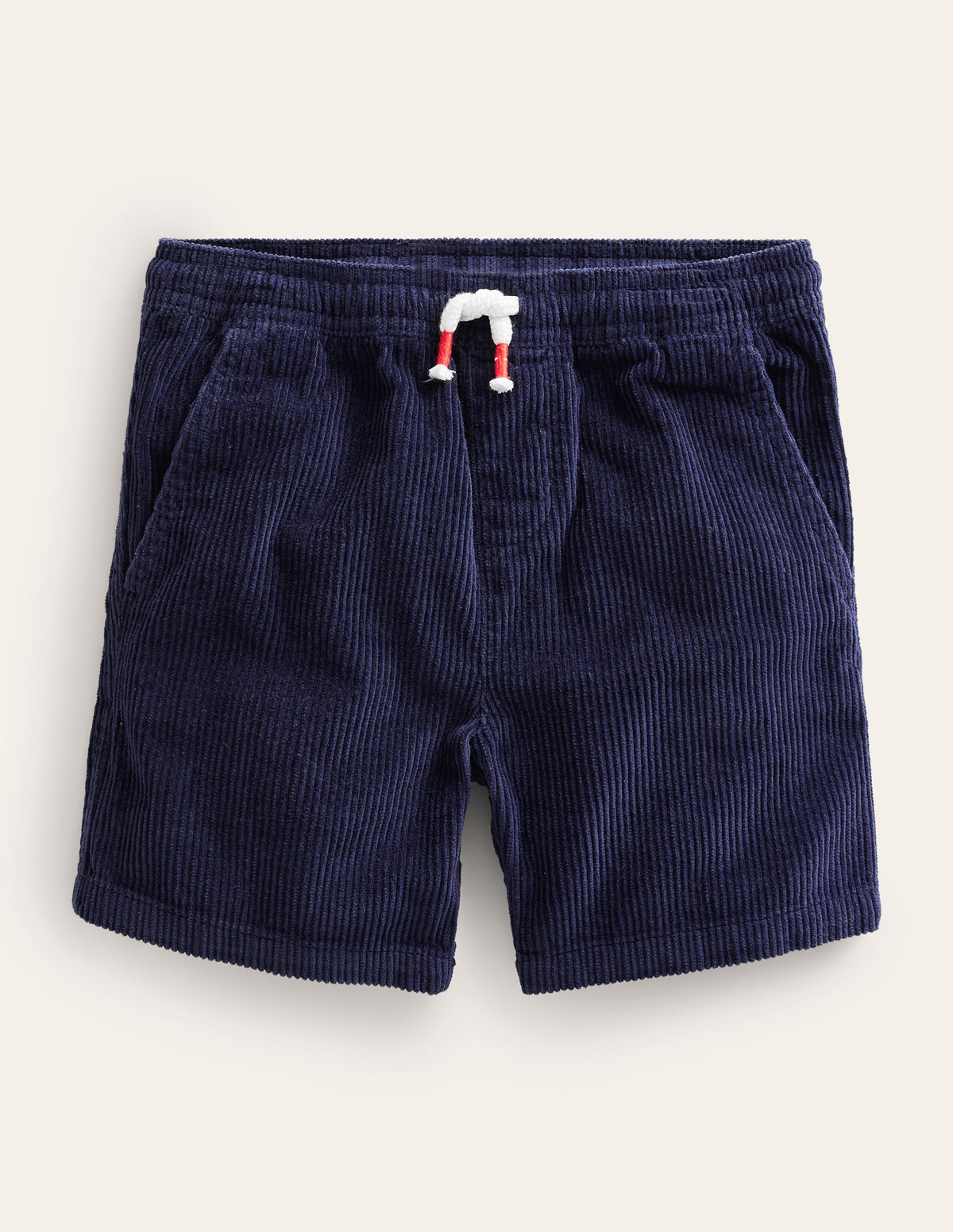 Cord Shorts-Schuluniform-Marineblau - Image 1