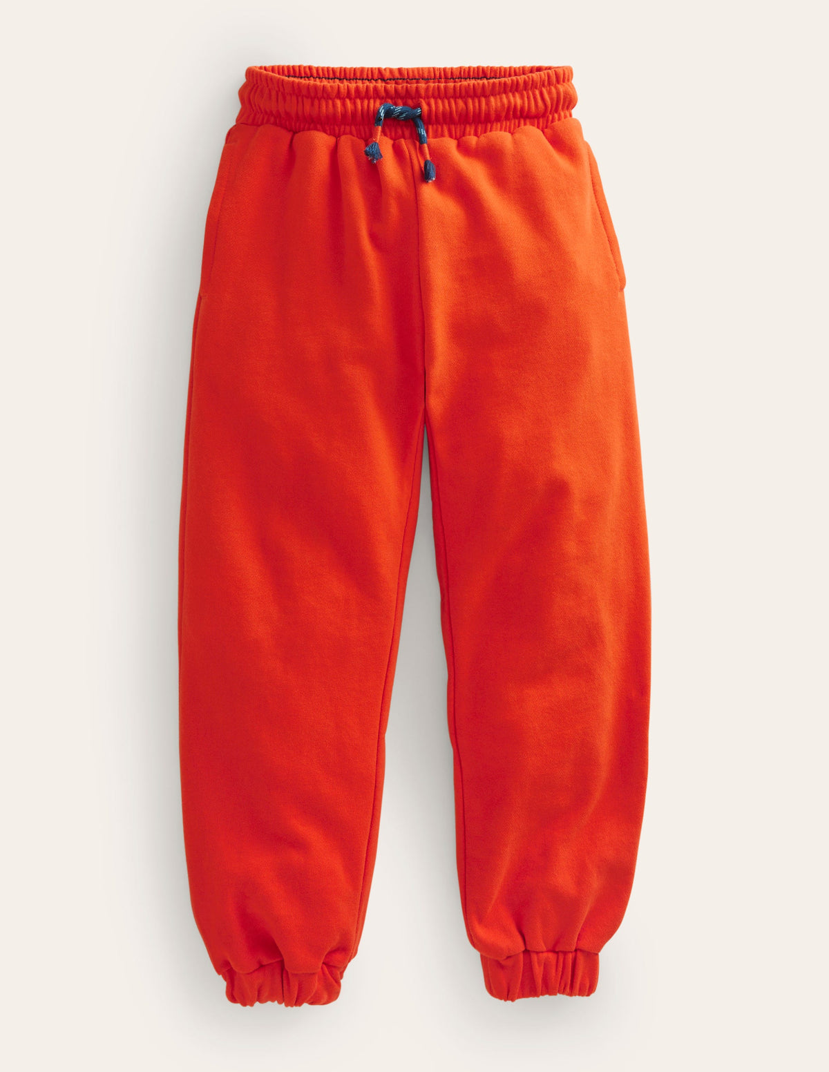 Bequeme Jogginghose mit lockerer Passform-Dahlienrot - Image 1