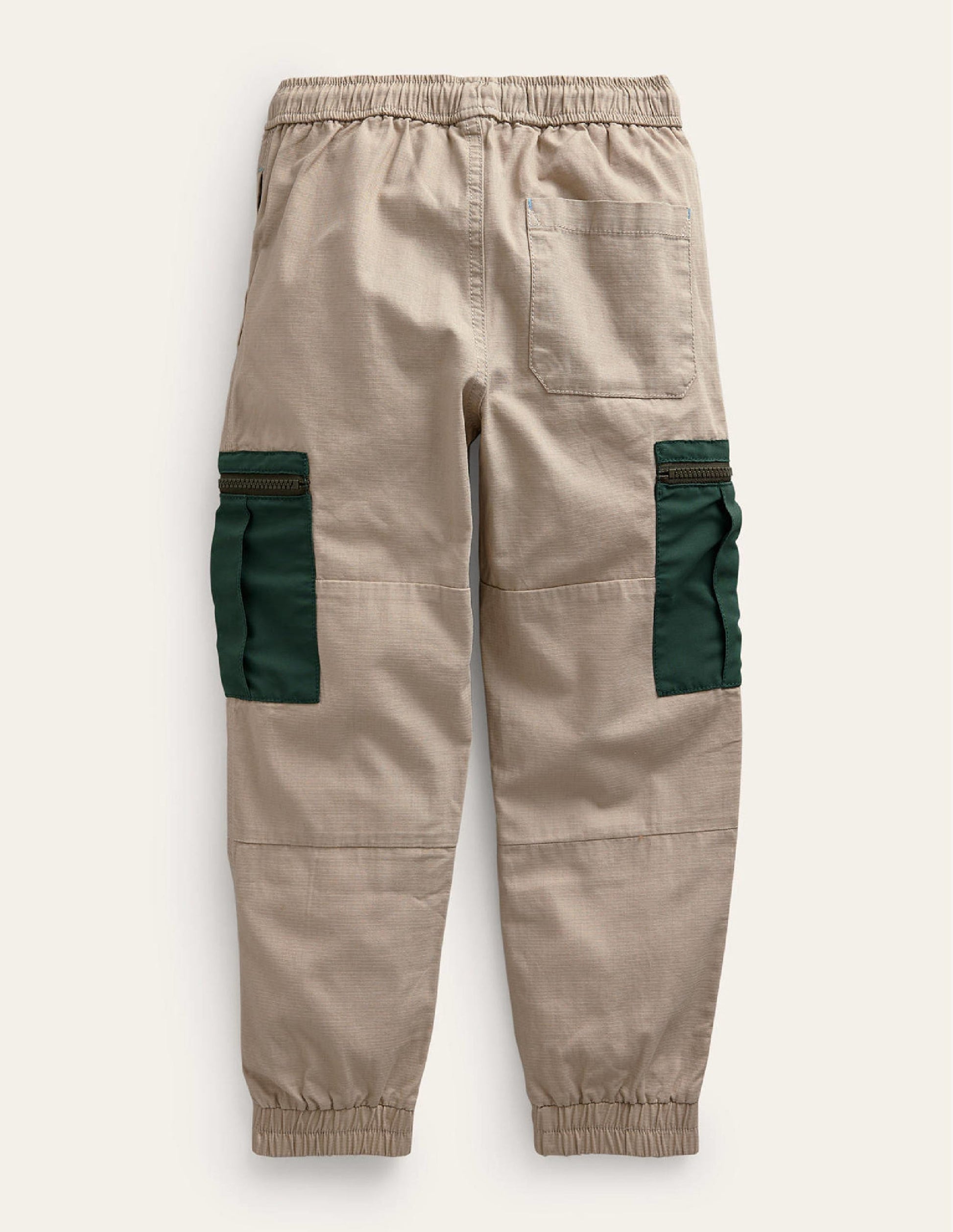 Ripstop Cargo Trousers-Stone-2