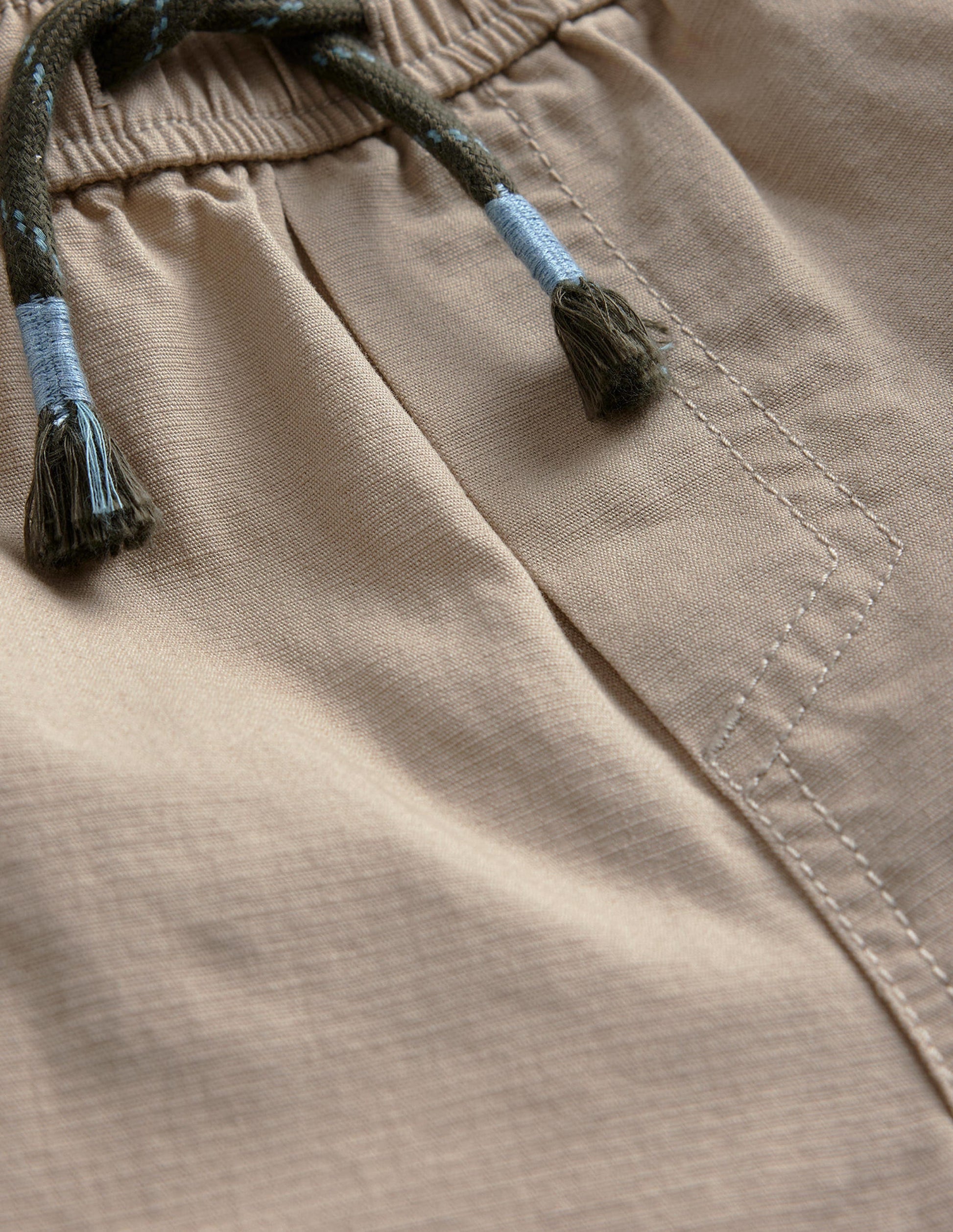 Ripstop Cargo Trousers-Stone-3