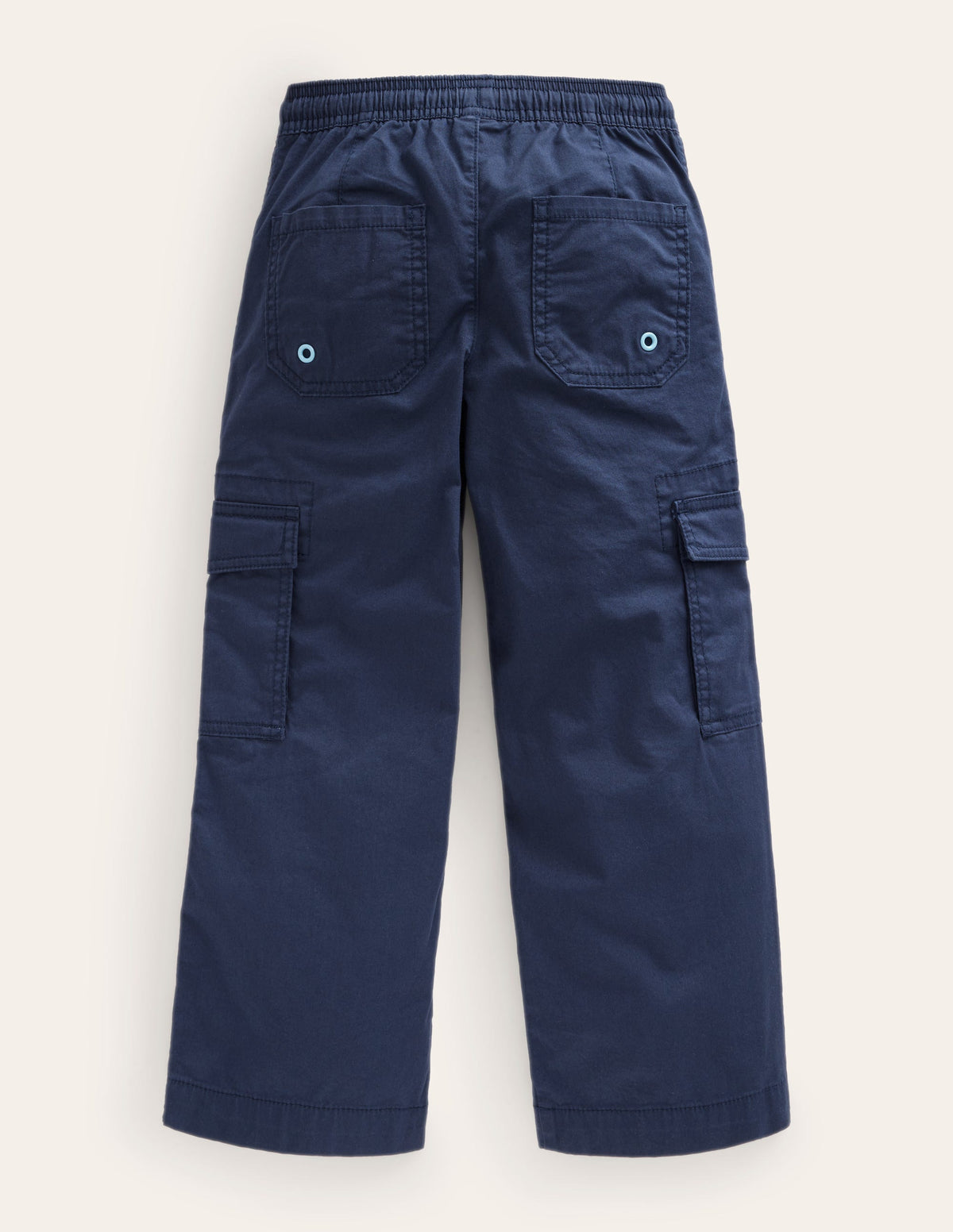 Pantalon cargo droit-Bleu marine foncé - Image 2