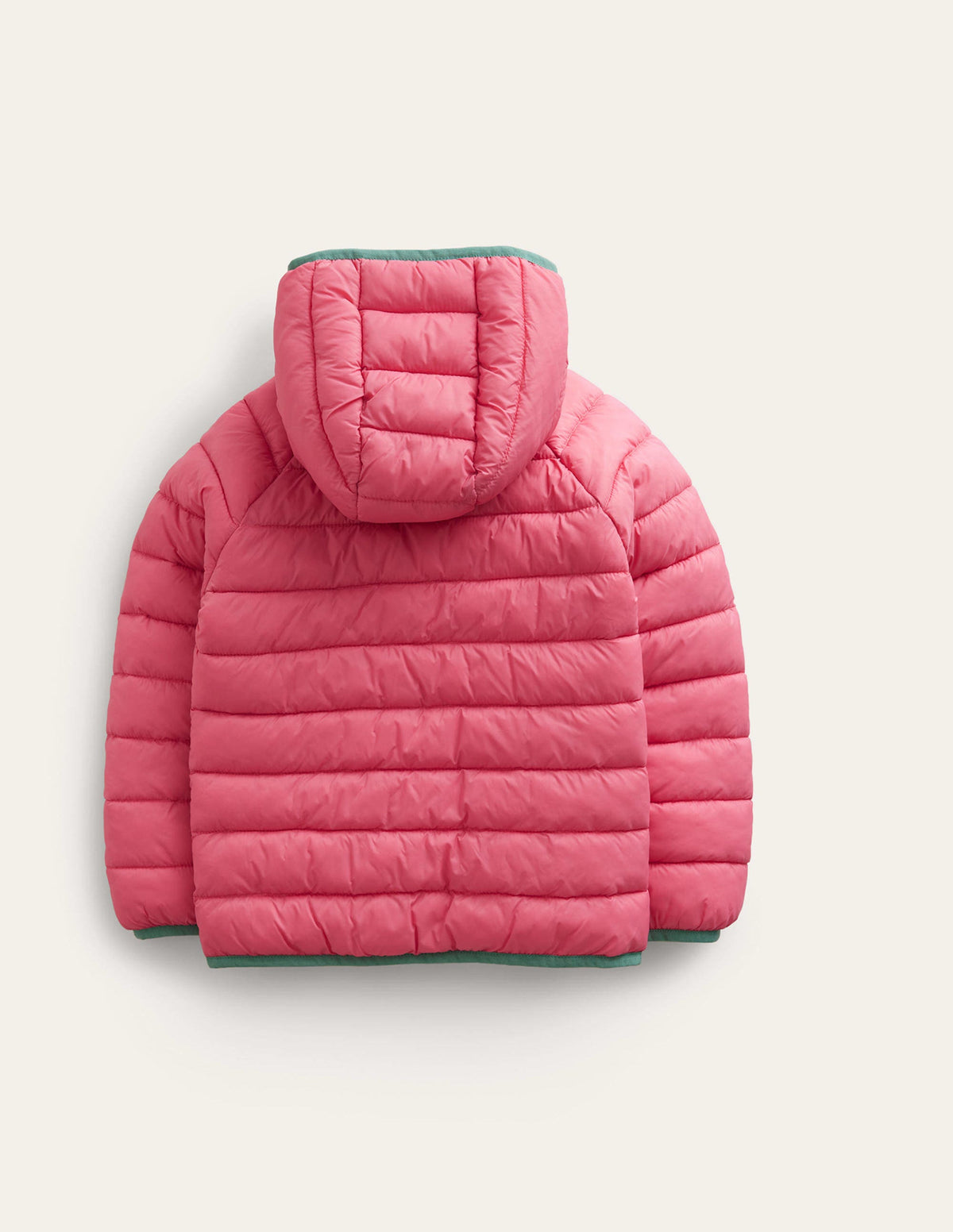 Bequem verstaubare, wattierte Jacke-Rosarot - Image 2