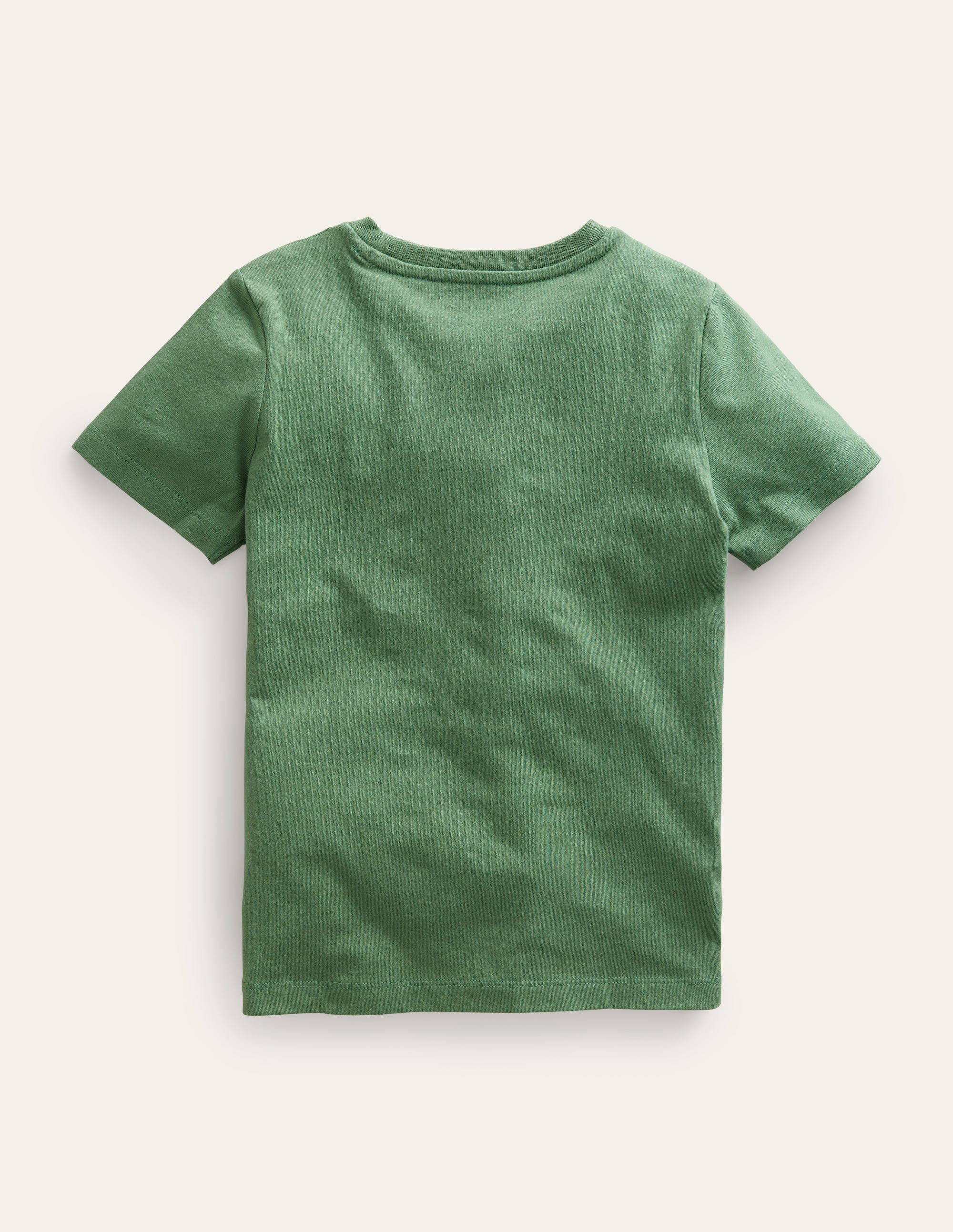 Dino-T-Shirt aus Bouclé-Rosmaringrün Dinosaurier - Image 2