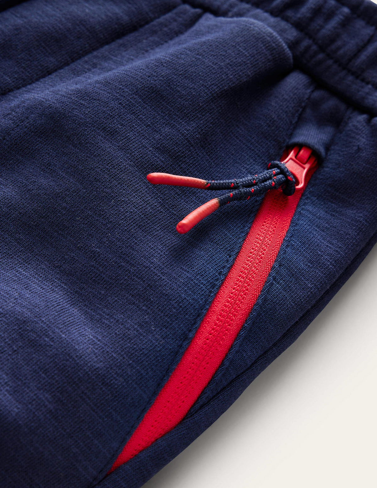 Jogginghose mit verstärktem Knie-Schuluniform-Marineblau - Image 3