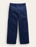 Chinohose mit weitem Bein-Schuluniform-Marineblau