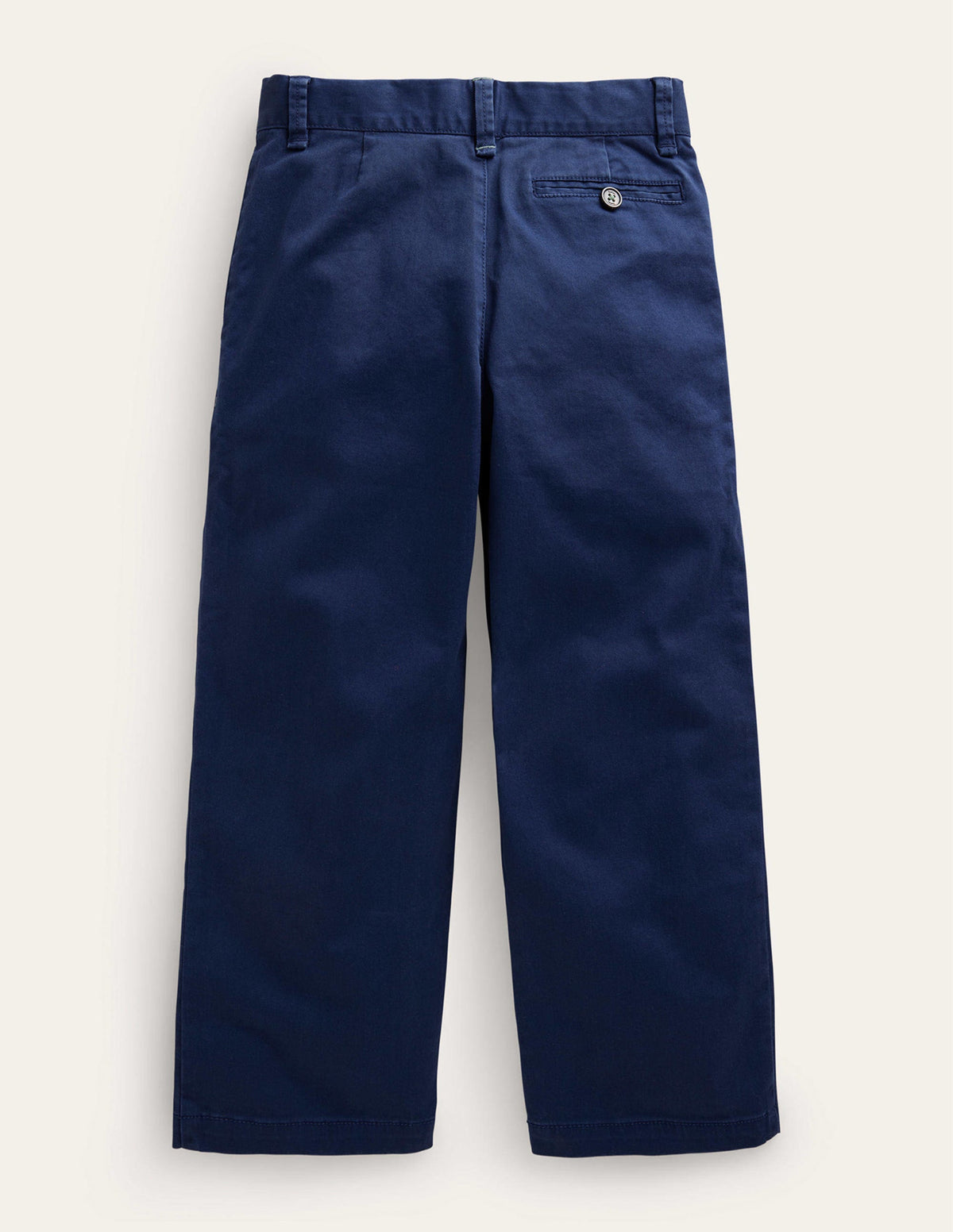 Chinohose mit weitem Bein-Schuluniform-Marineblau-2