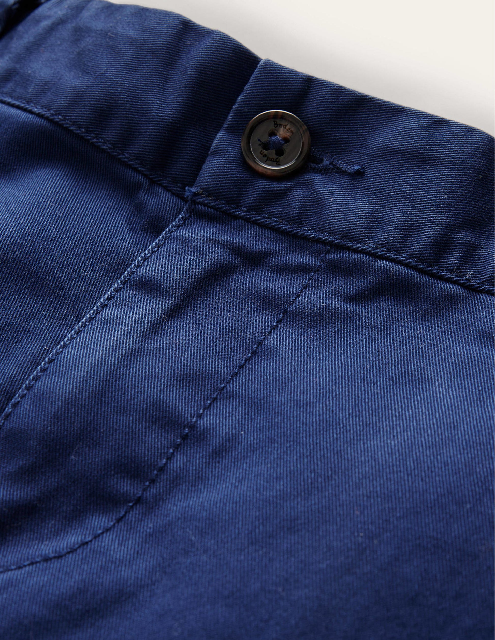 Chinohose mit weitem Bein-Schuluniform-Marineblau-3