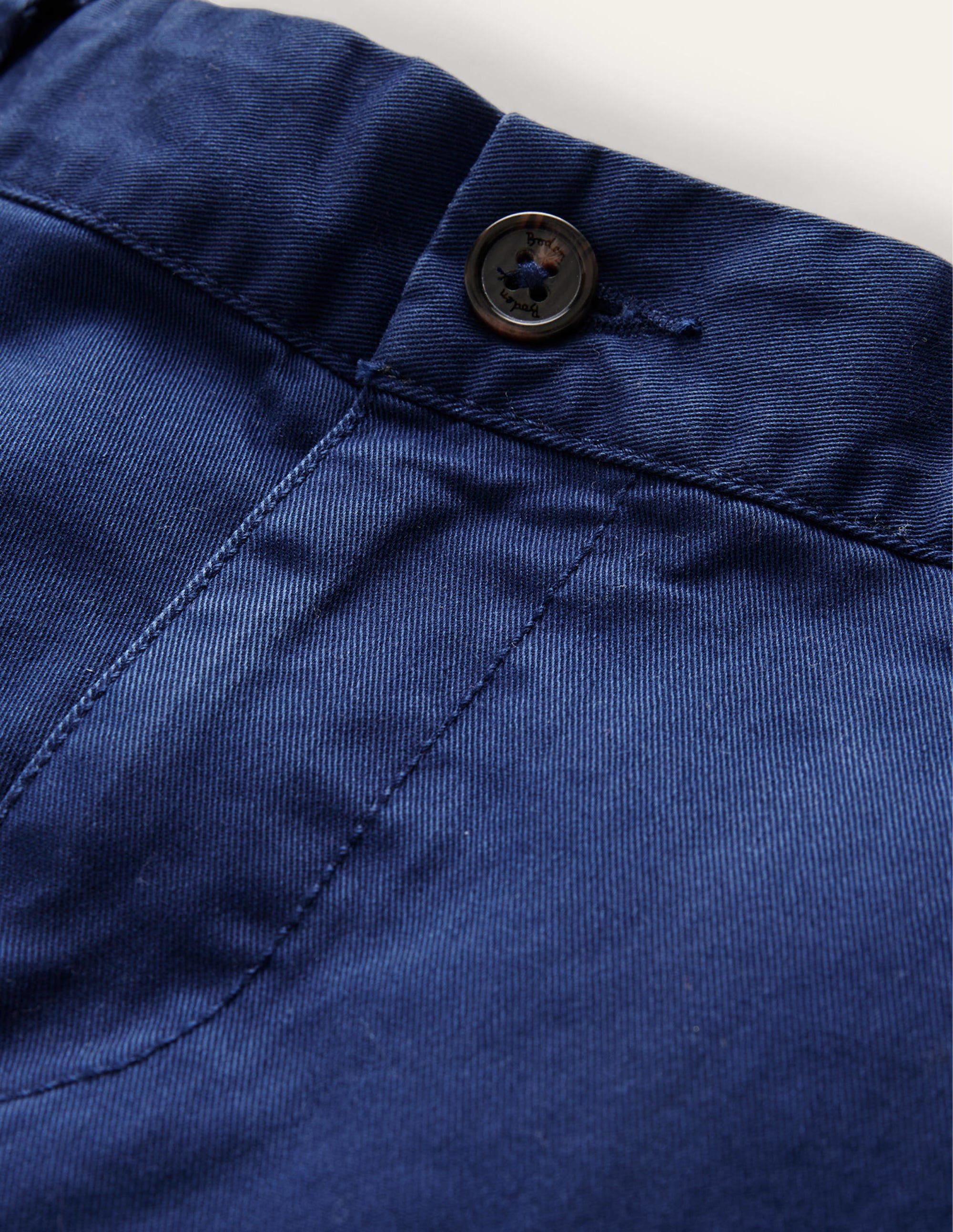 Chinohose mit weitem Bein-Schuluniform-Marineblau - Image 3