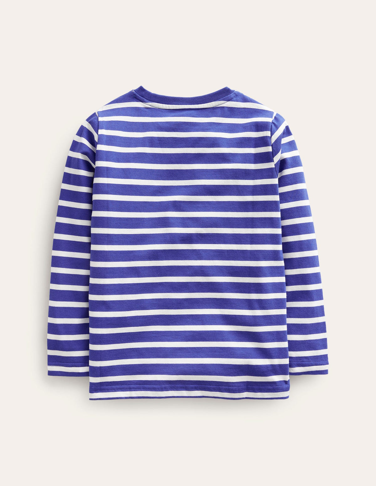 Novelty Bag T-shirt-Bluing/ Ivory Stripe - Image 2