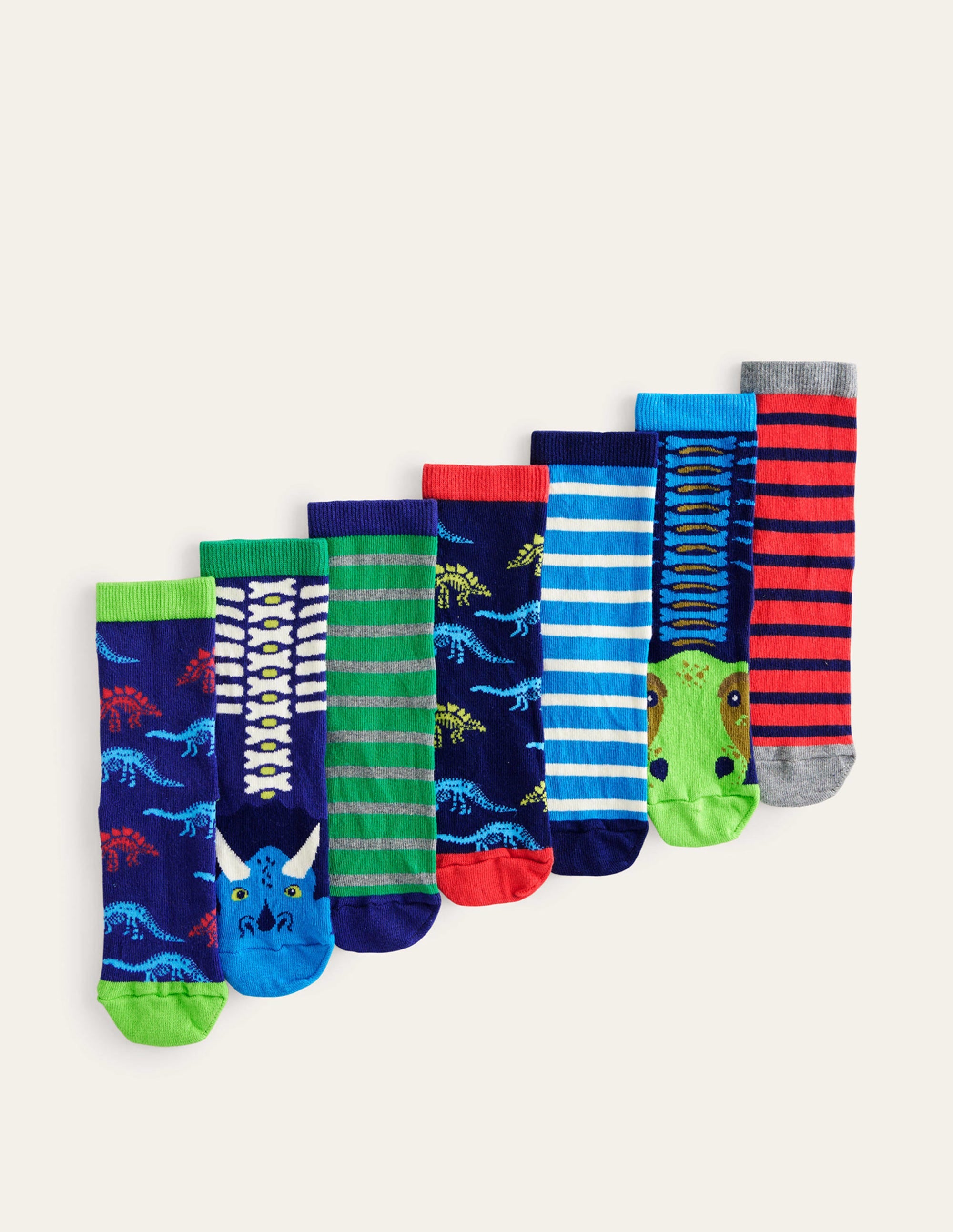 Socken im 7er-Pack-Dinosaurier - Image 1