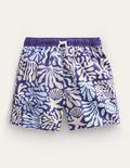 Short de bain-Récif de corail bleu tribord