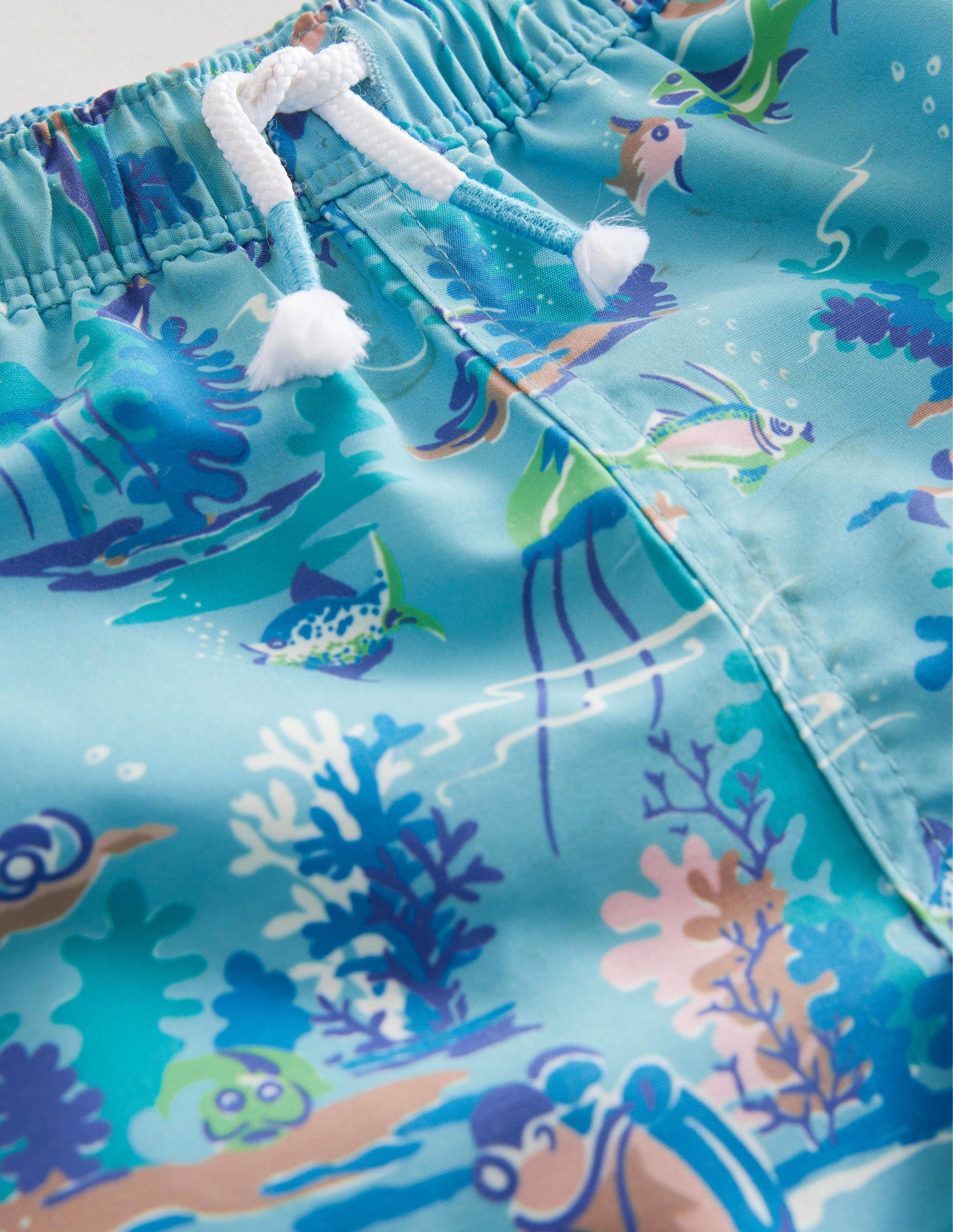 Swim Shorts-Blue Aqua Sea Divers-3
