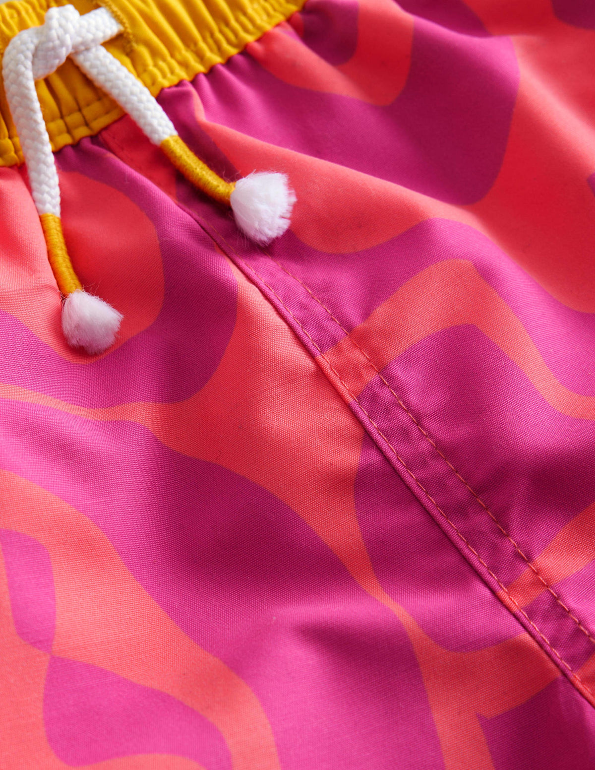 Badeshorts-Pfirsichbowle, Sommermuster - Image 3