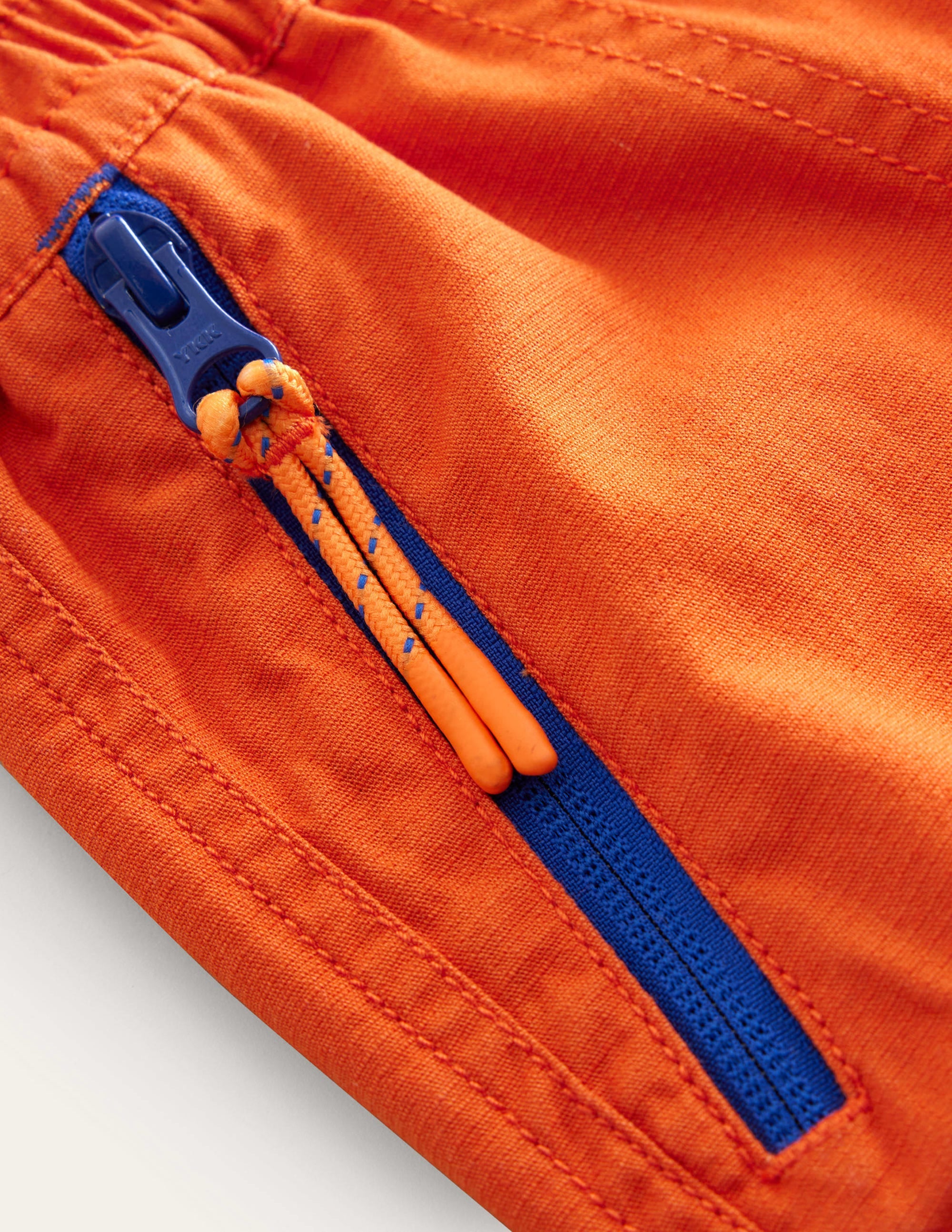 Praktische Shorts aus reißfestem Material-Kumquatorange - Image 3
