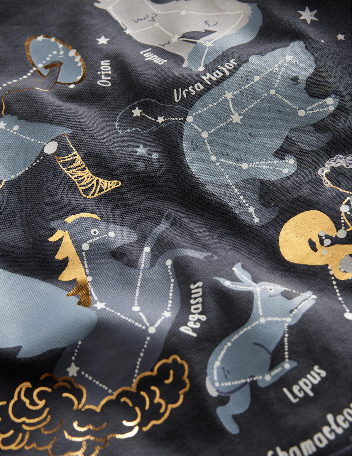 T-Shirt mit Astrologiemotiv-Antrazit, Astrologie-3