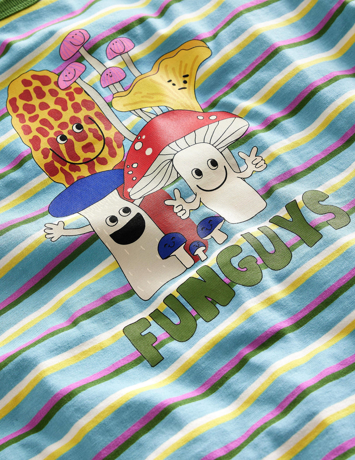 T-shirt décontracté imprimé-Champignon multi - Image 3