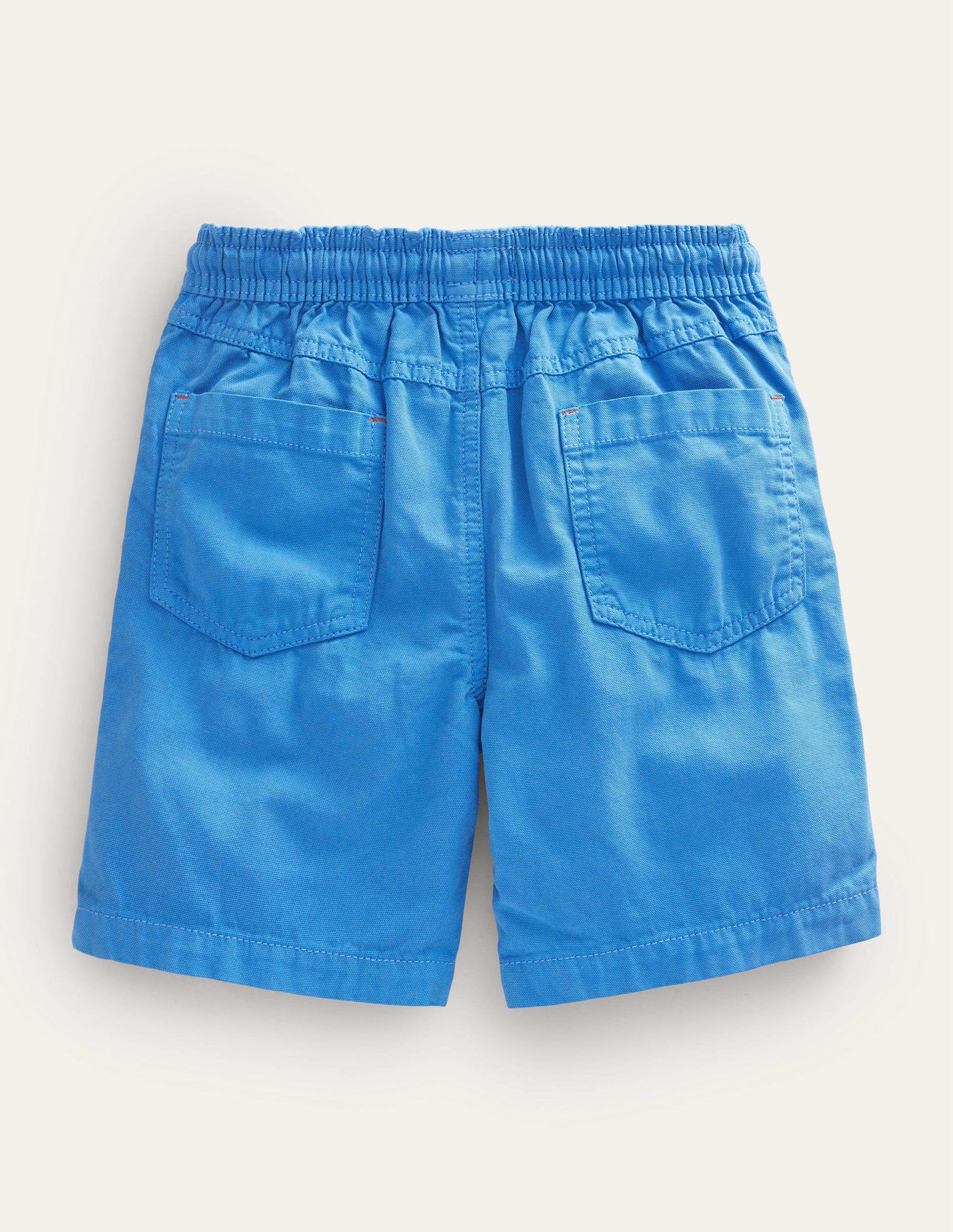 Shorts zum Hineinschlüpfen mit Kordelzug-Blau-2