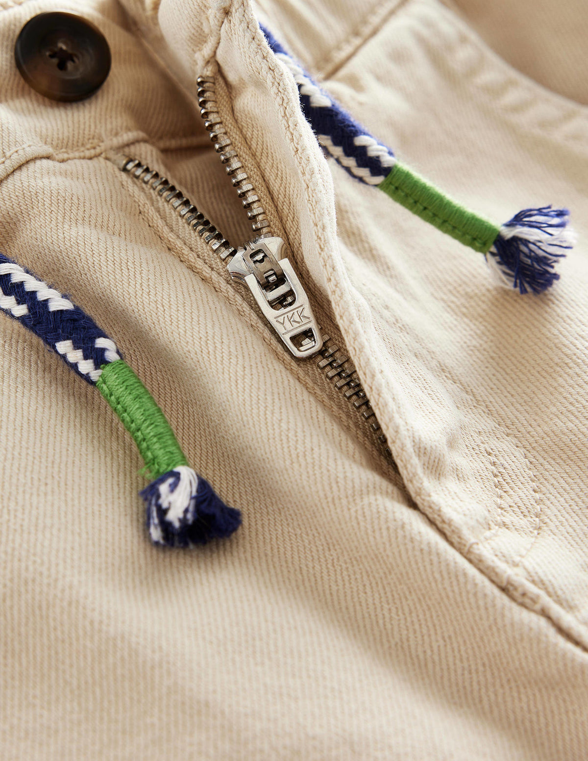 Stückgefärbte Cargoshorts-Steingrau - Image 3