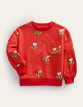 Printed Sweatshirt-Jam  Red Dude Bees