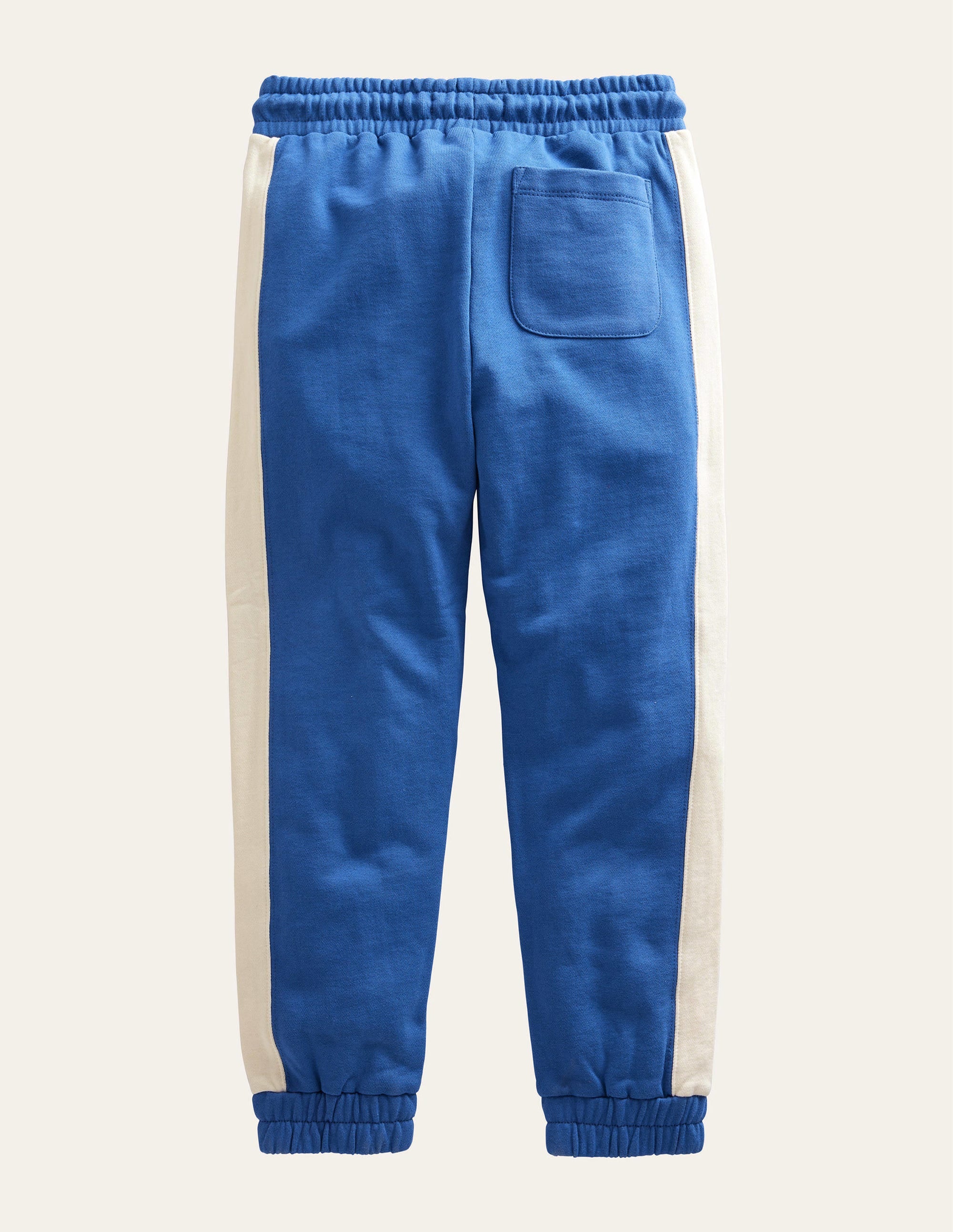 Strukturierte Jogginghose mit seitlichen Streifen-Stahlblau - Image 2